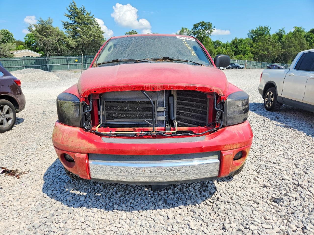 2007 Dodge Ram 1500 St Red vin: 1D7HU18247S262384
