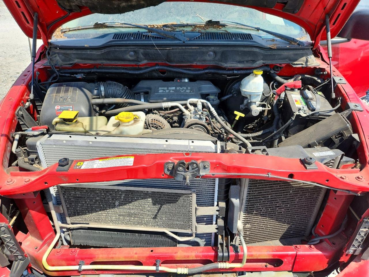 2007 Dodge Ram 1500 St Red vin: 1D7HU18247S262384