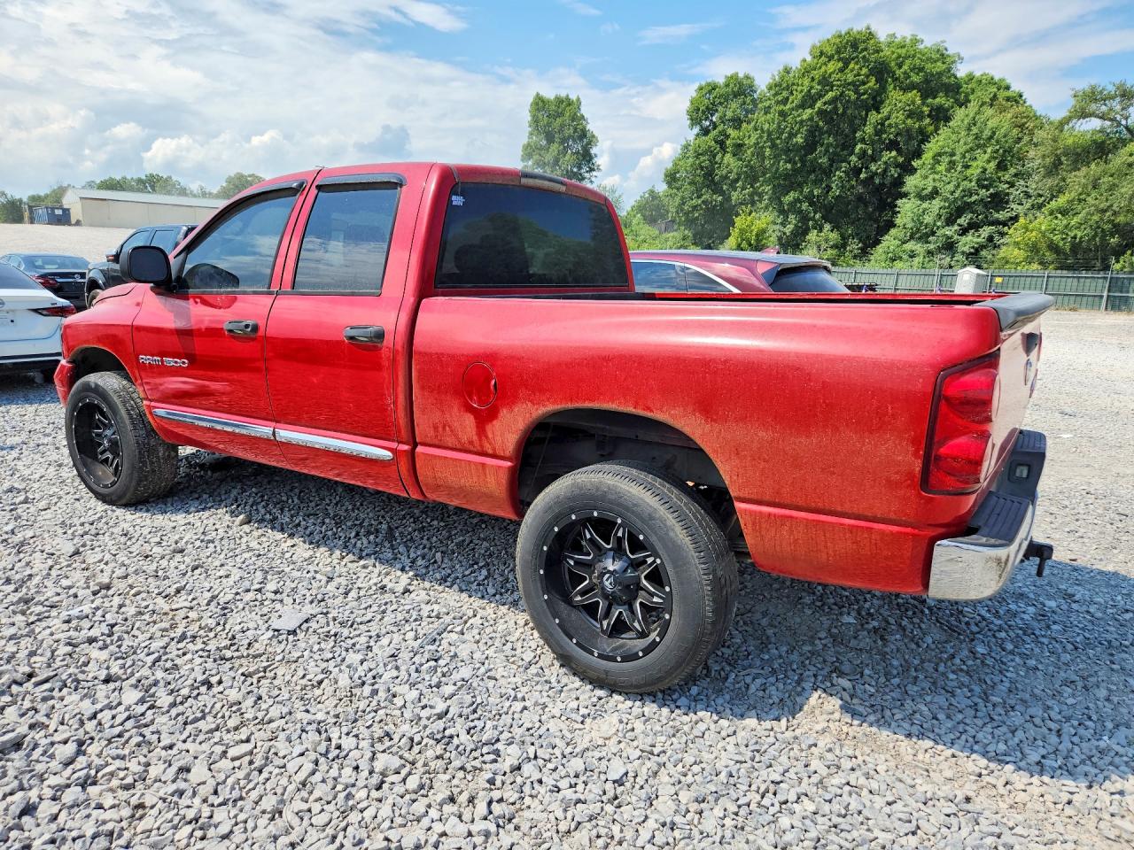 2007 Dodge Ram 1500 St Red vin: 1D7HU18247S262384