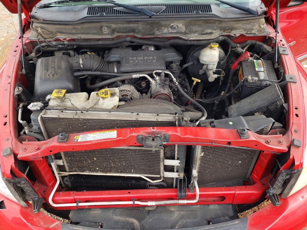 2007 Dodge Ram 1500 St Red vin: 1D7HU18247S274423