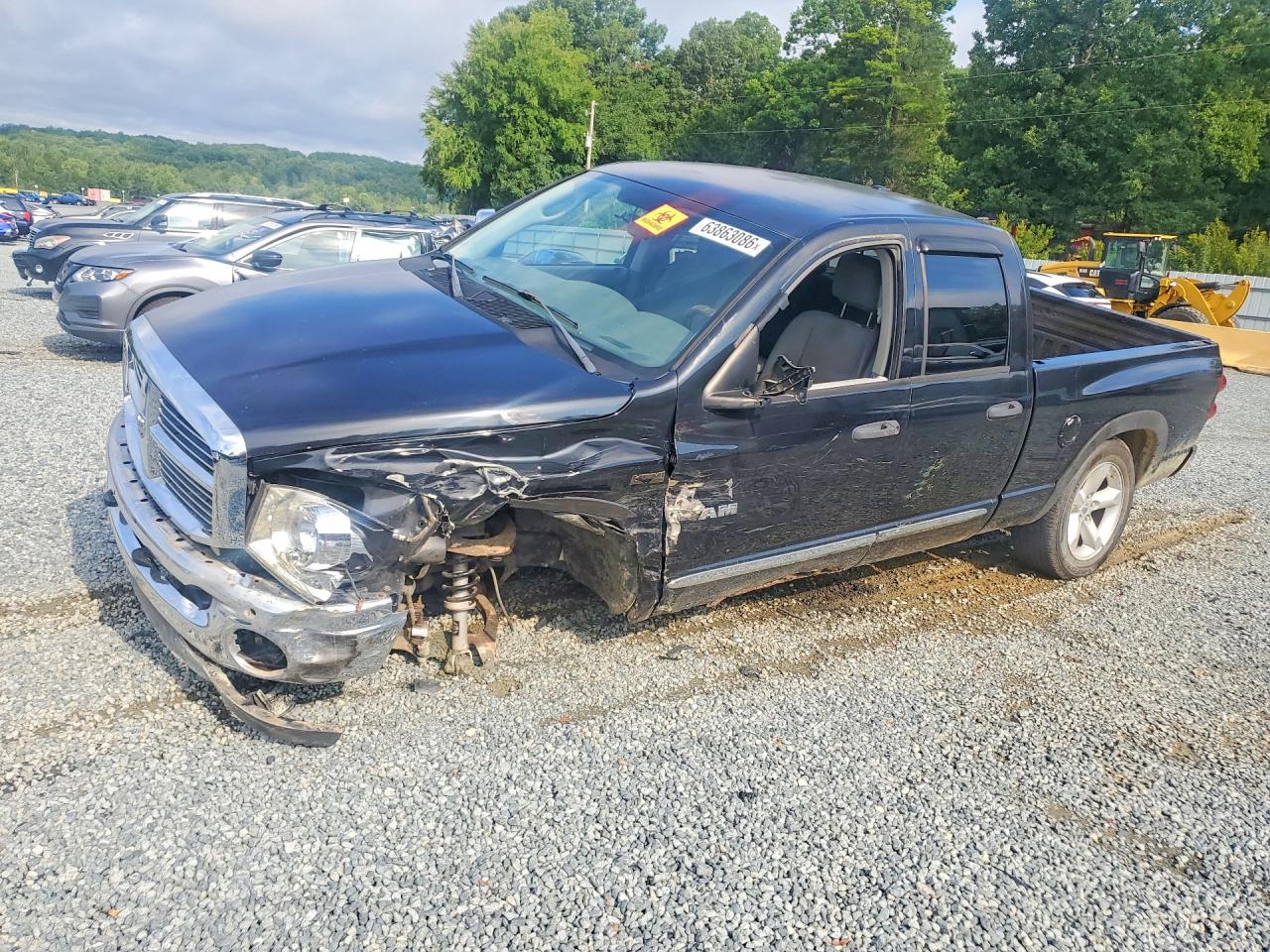 2008 Dodge Ram 1500 St Black vin: 1D7HU18248S512790