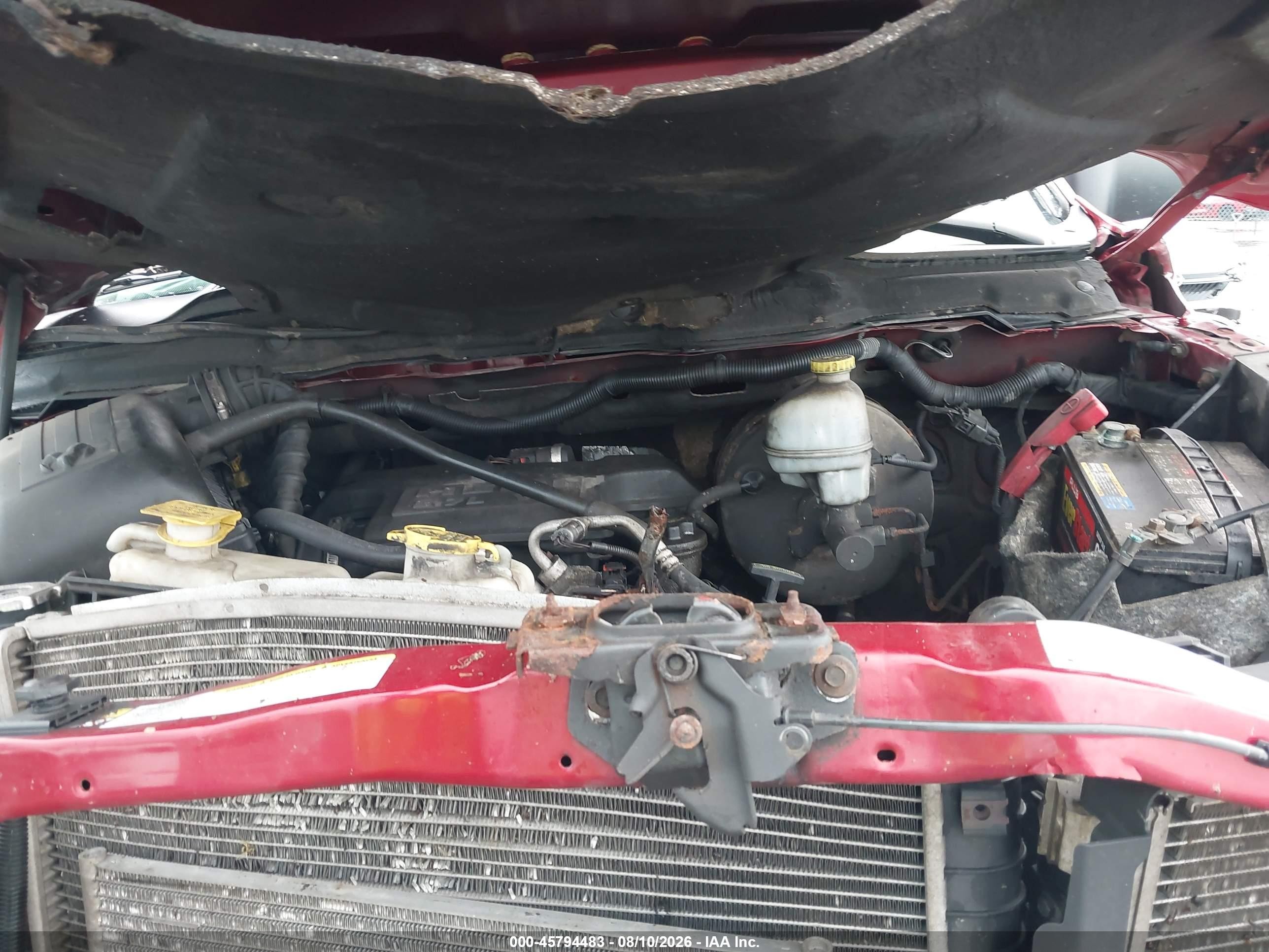 2008 Dodge Ram 1500 Slt Red vin: 1D7HU18248S547619