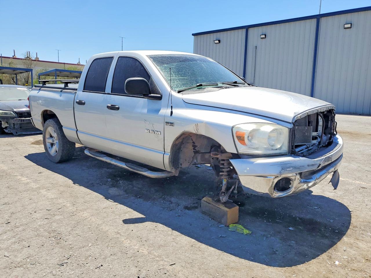 2008 Dodge Ram 1500 St Silver vin: 1D7HU18248S599266