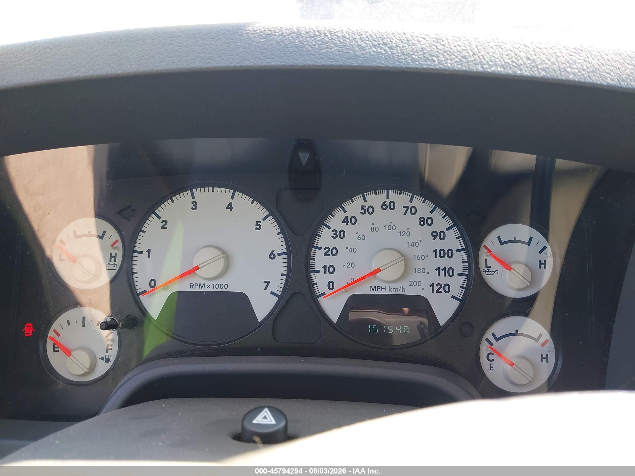 2006 Dodge Ram 1500 Laramie White vin: 1D7HU18256S602964