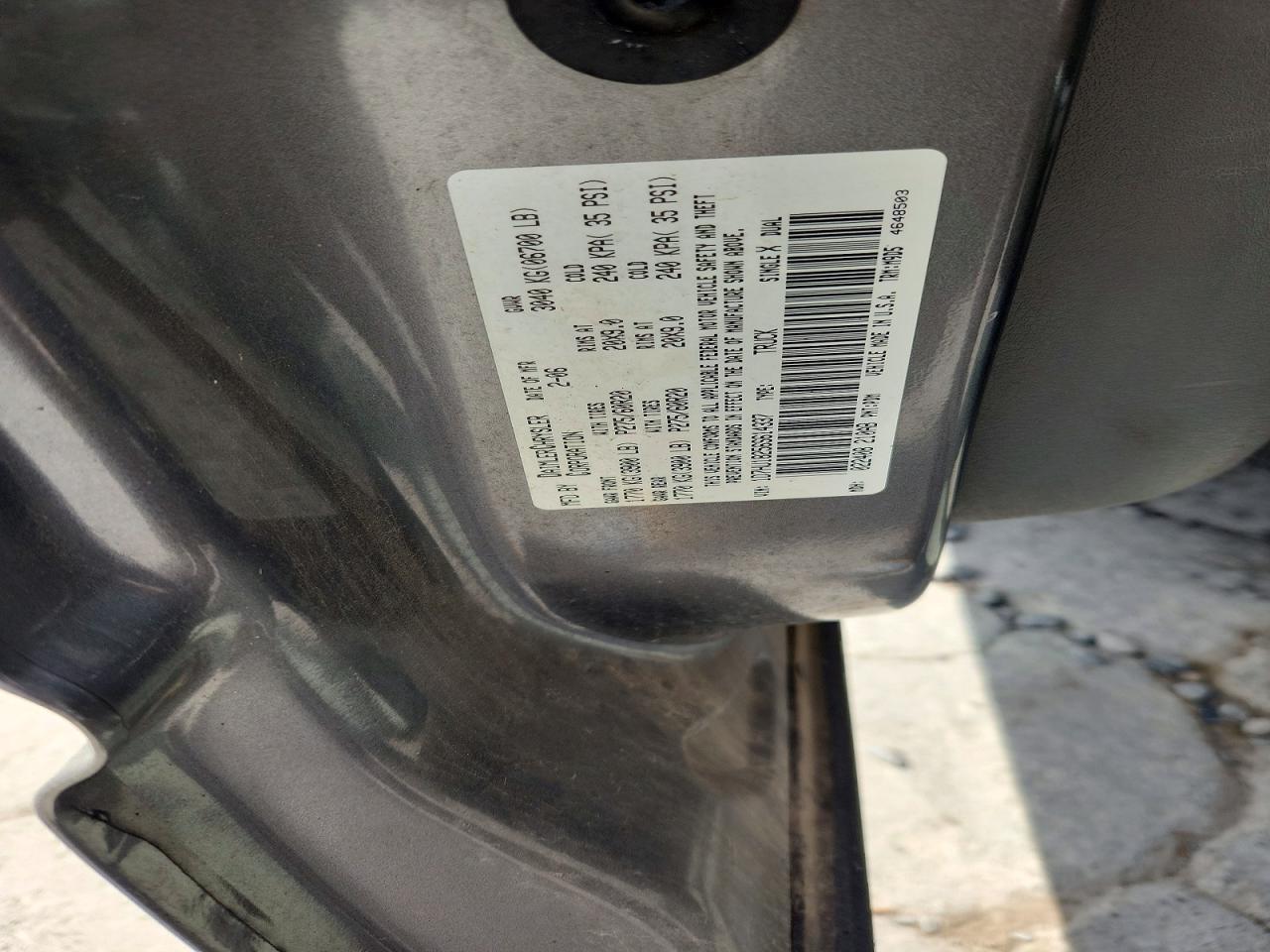 2006 Dodge Ram 1500 St Gray vin: 1D7HU18256S614337