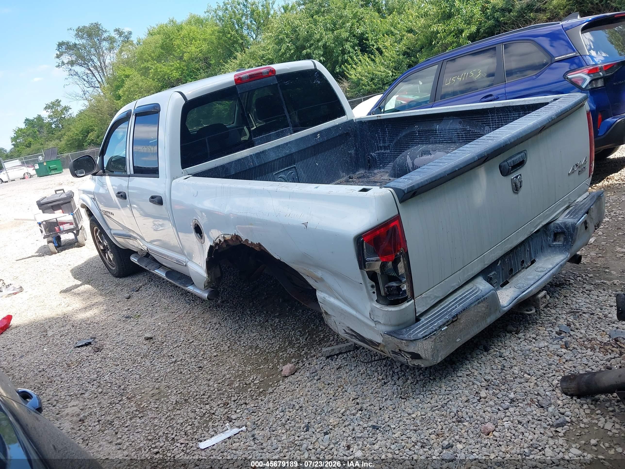 2006 Dodge Ram 1500 Slt/trx4 Off Road/sport Белый vin: 1D7HU18256S705446