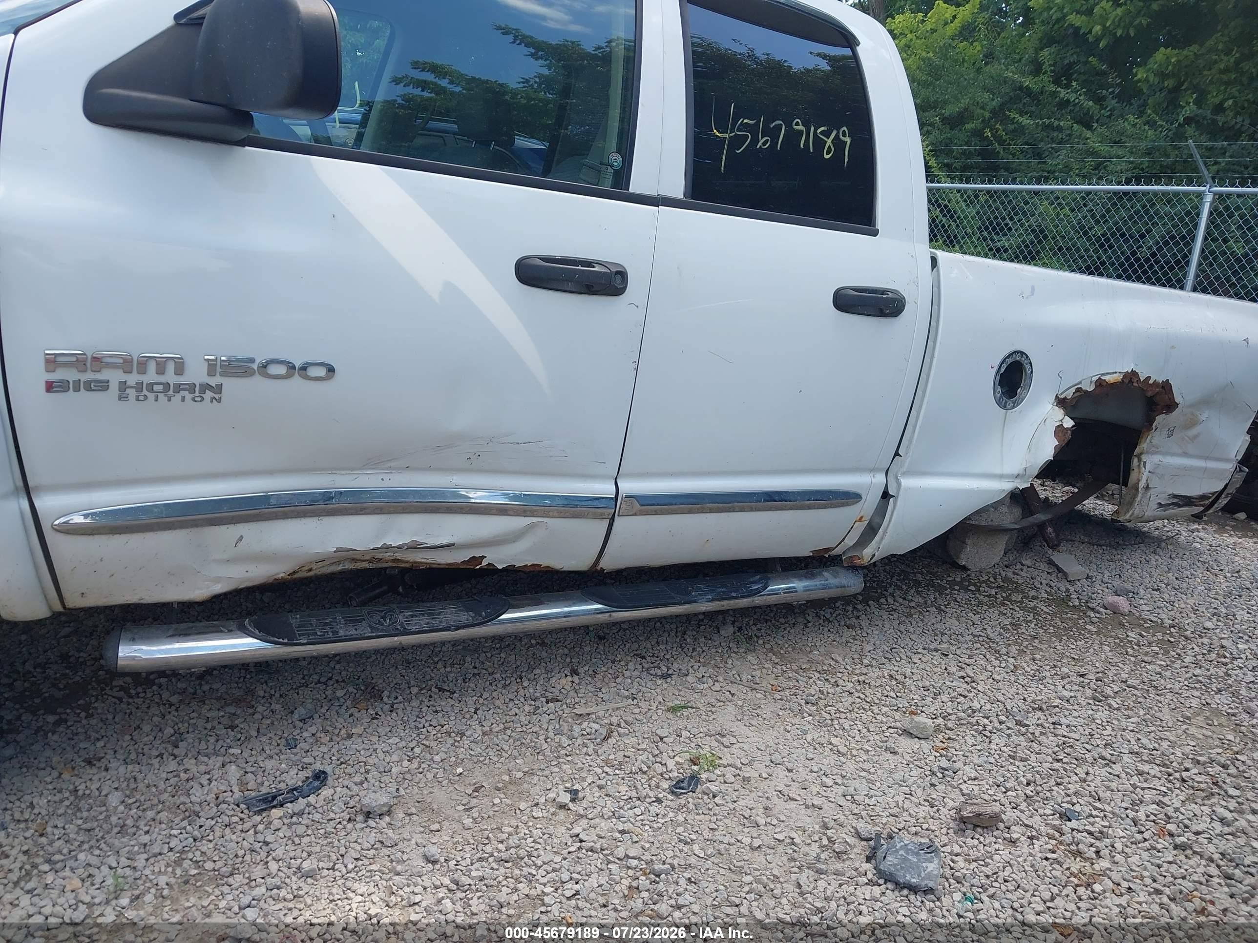 2006 Dodge Ram 1500 Slt/trx4 Off Road/sport Белый vin: 1D7HU18256S705446