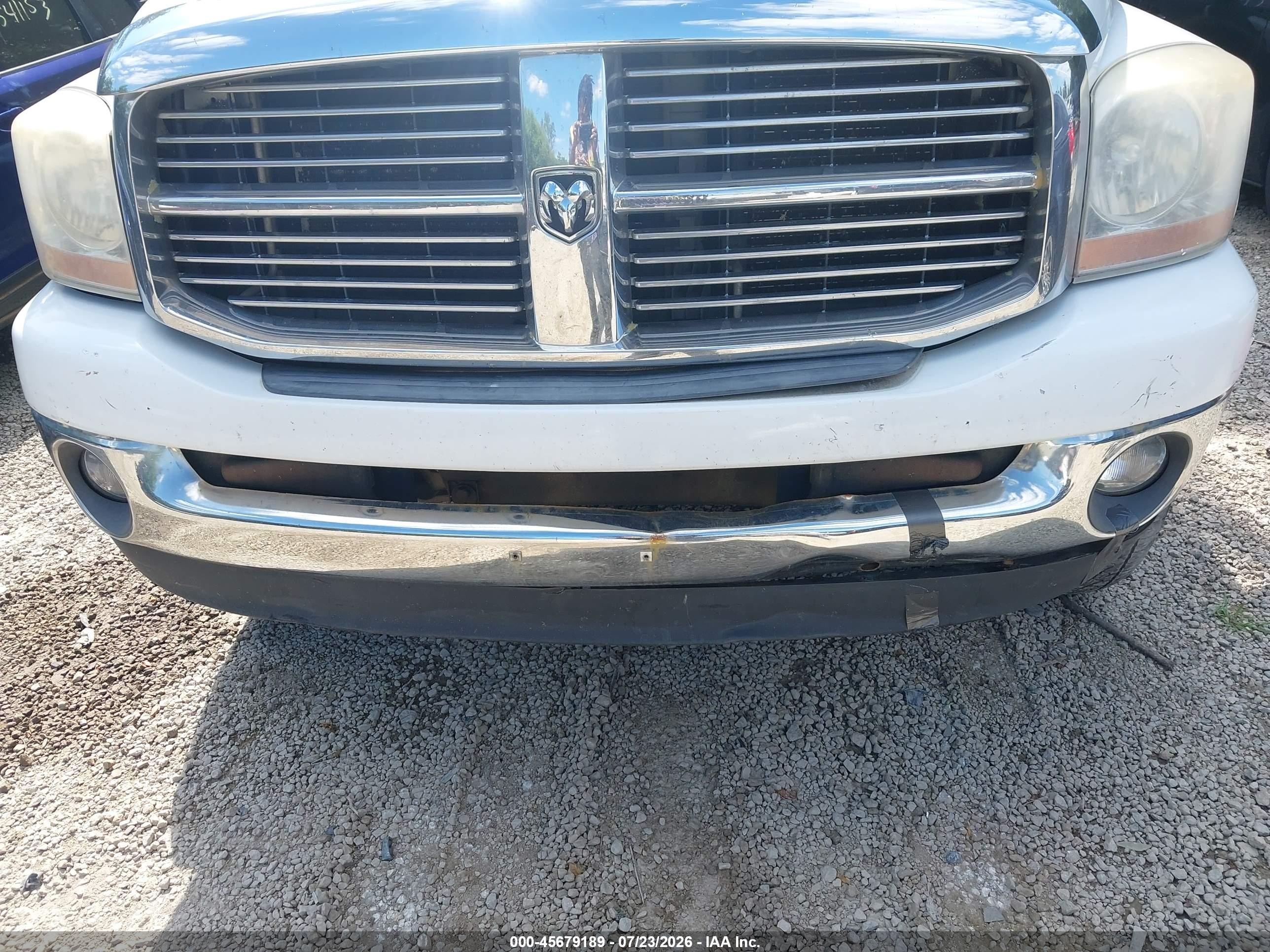 2006 Dodge Ram 1500 Slt/trx4 Off Road/sport Белый vin: 1D7HU18256S705446
