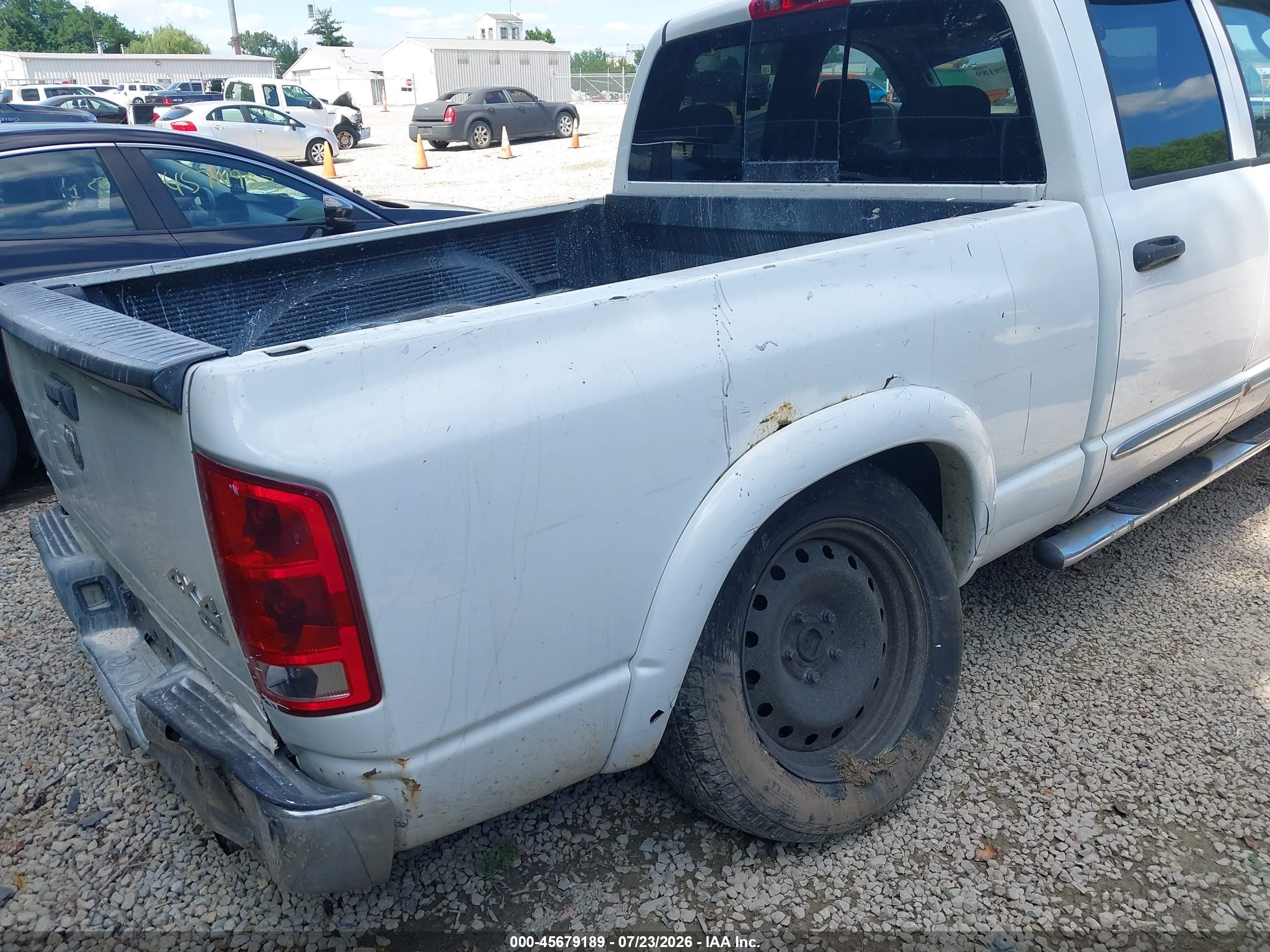 2006 Dodge Ram 1500 Slt/trx4 Off Road/sport Белый vin: 1D7HU18256S705446