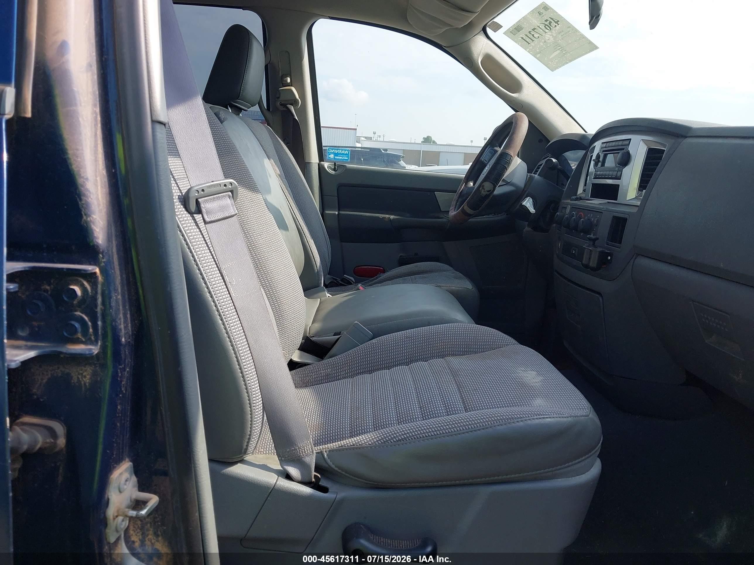 2008 Dodge Ram 1500 Slt Синий vin: 1D7HU18258J183622