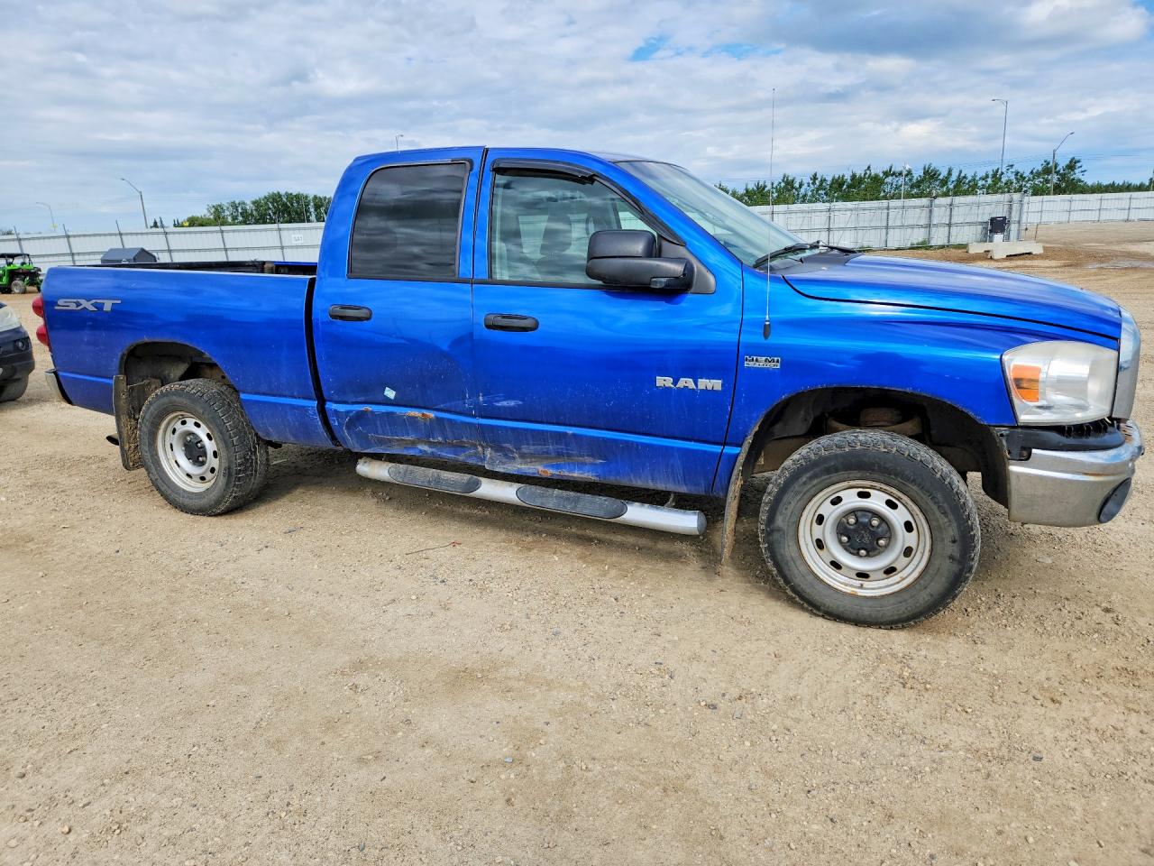 2008 Dodge Ram 1500 St Blue vin: 1D7HU18258J204131