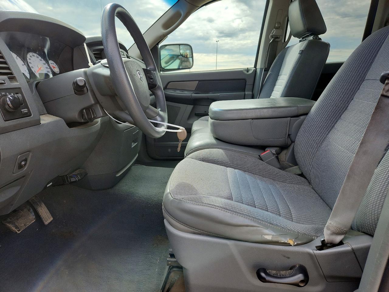 2008 Dodge Ram 1500 St Blue vin: 1D7HU18258J204131