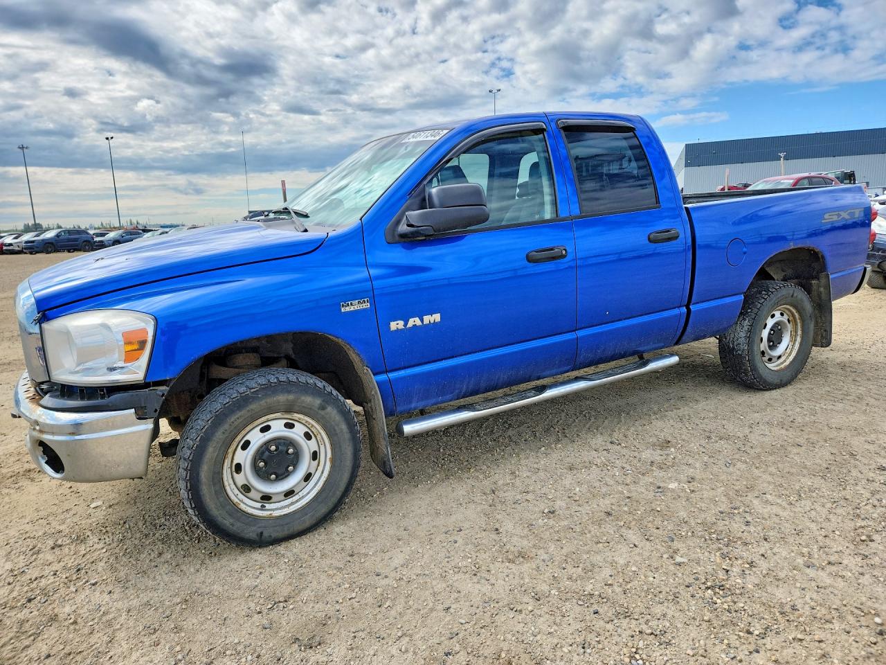 2008 Dodge Ram 1500 St Синий vin: 1D7HU18258J204131