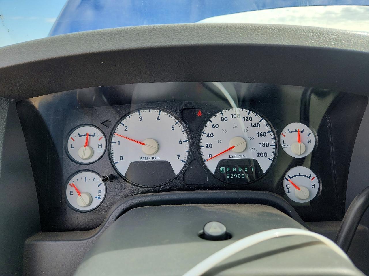 2008 Dodge Ram 1500 St Blue vin: 1D7HU18258J204131