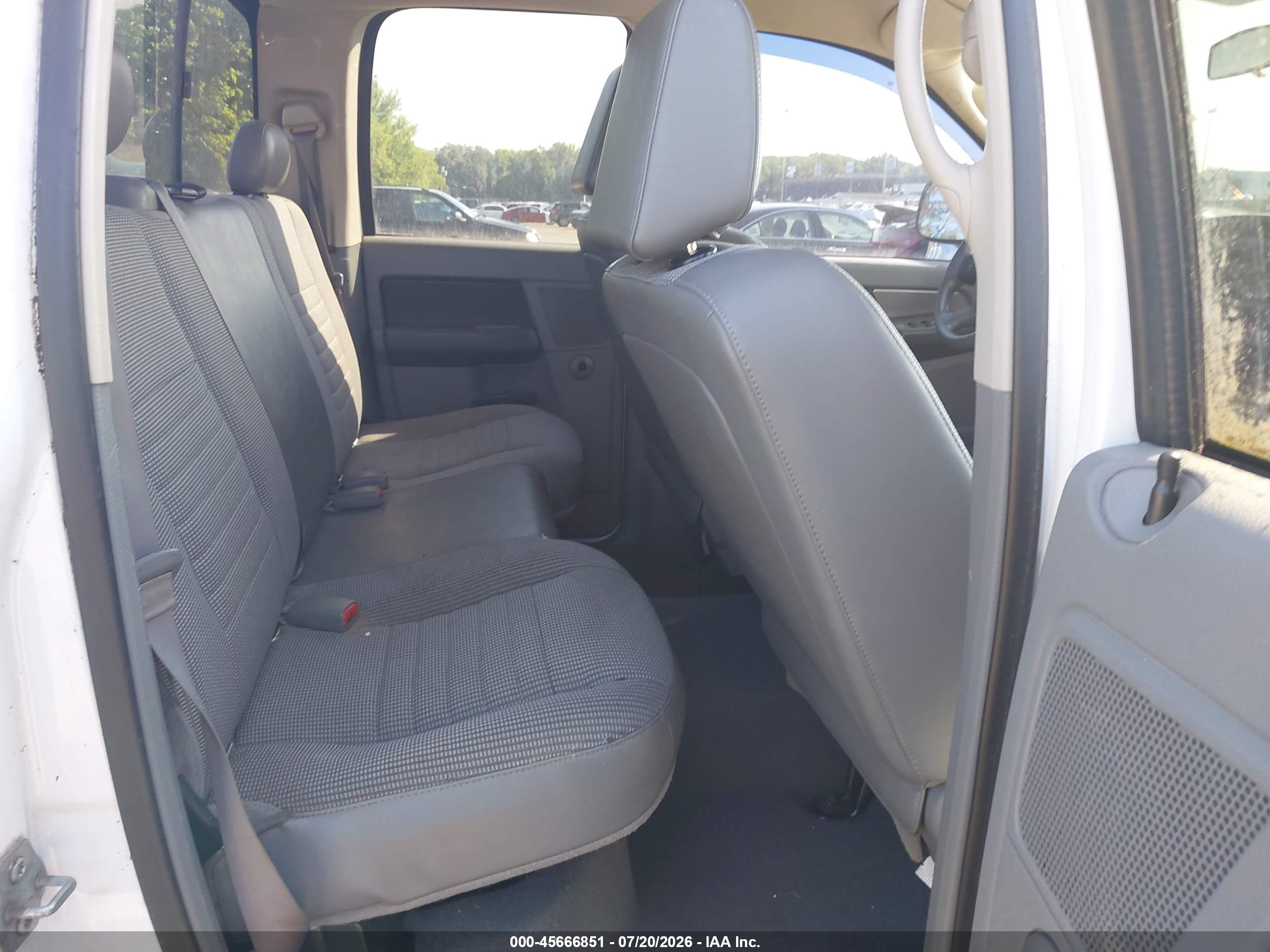 2008 Dodge Ram 1500 Slt White vin: 1D7HU18258S534071