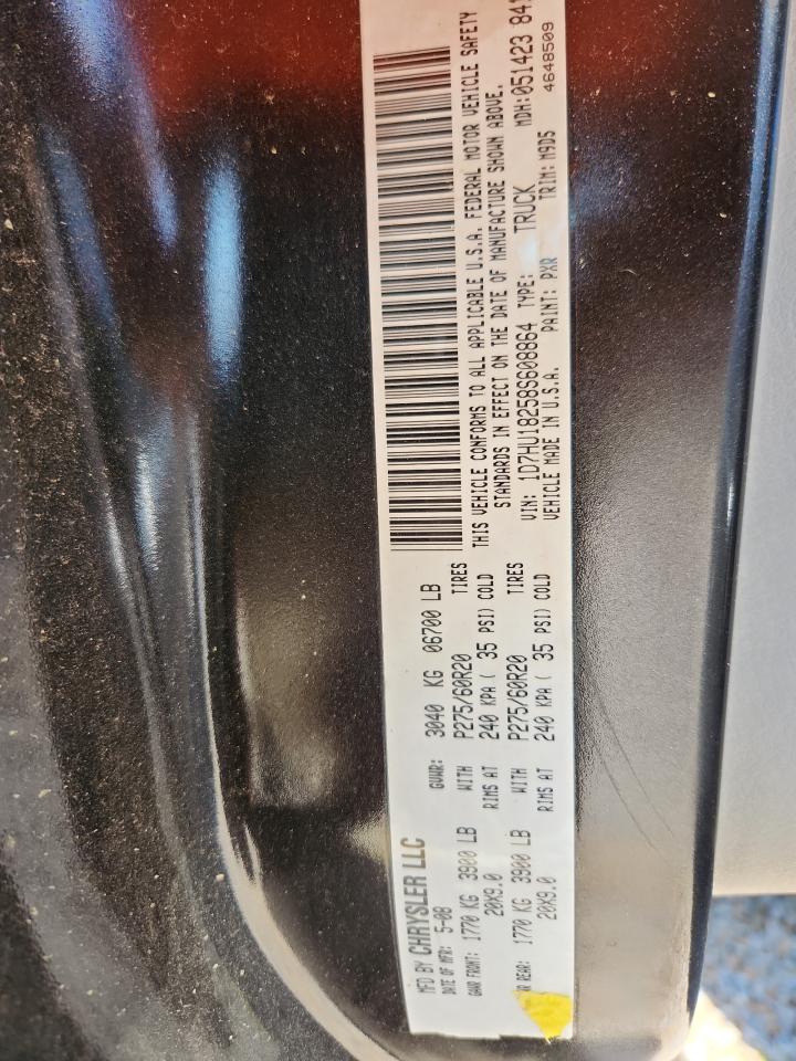2008 Dodge Ram 1500 St Black vin: 1D7HU18258S608864