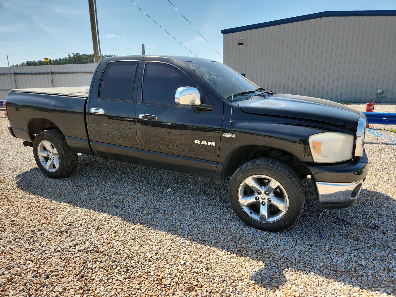 2008 Dodge Ram 1500 St Black vin: 1D7HU18258S608864