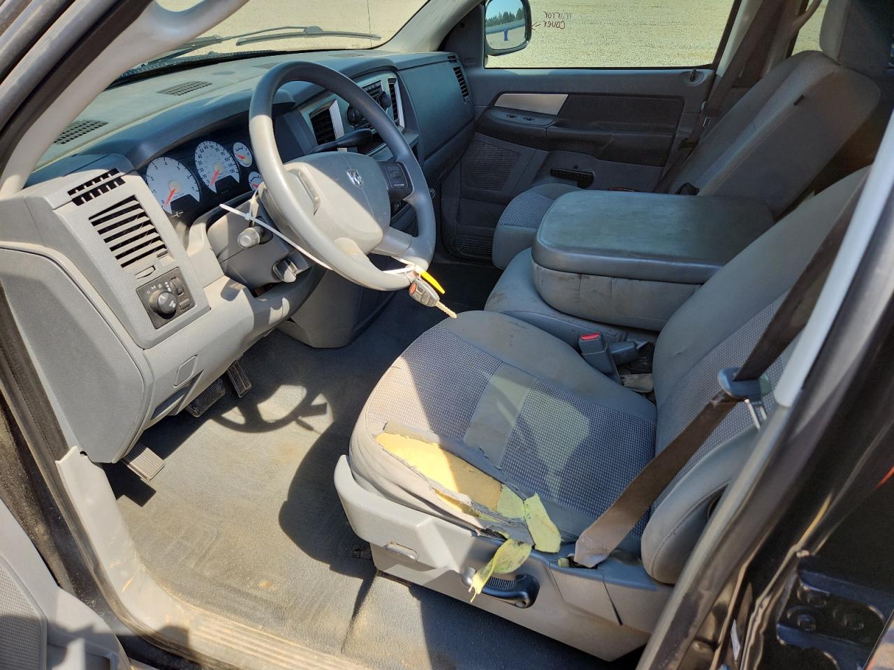 2008 Dodge Ram 1500 St Black vin: 1D7HU18258S608864