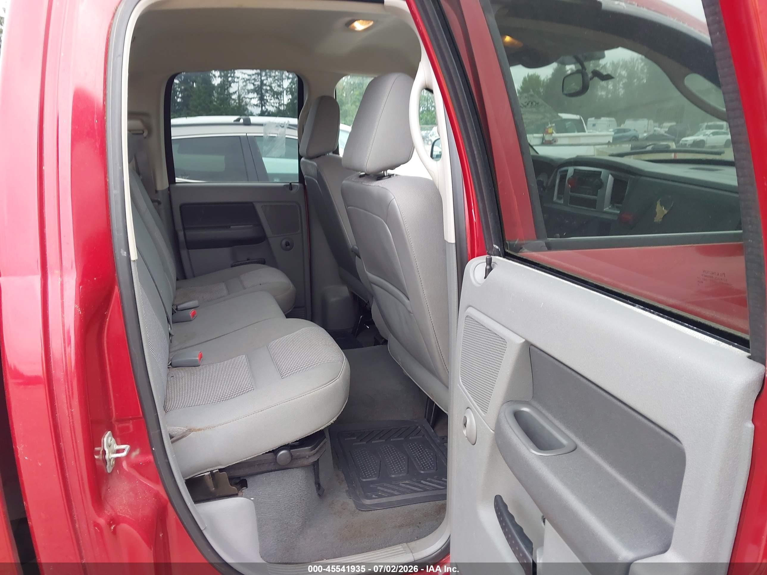 2008 Dodge Ram 1500 Slt Red vin: 1D7HU18258S621033