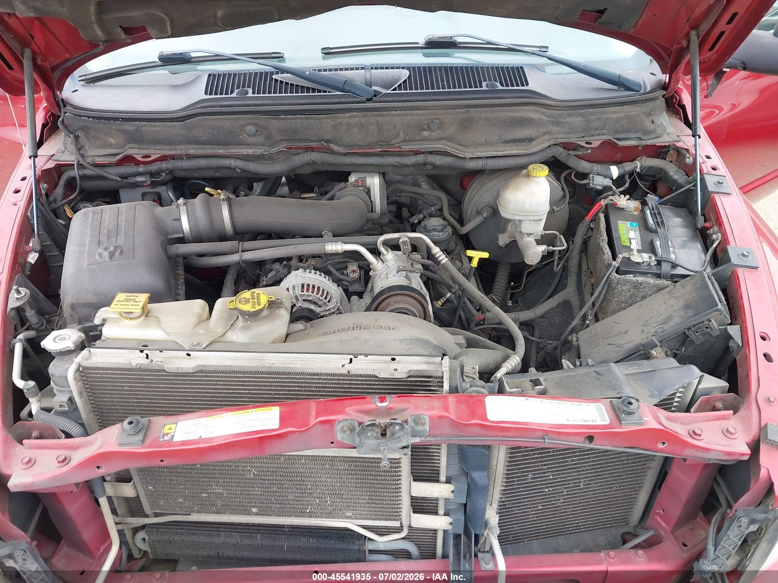 2008 Dodge Ram 1500 Slt Red vin: 1D7HU18258S621033
