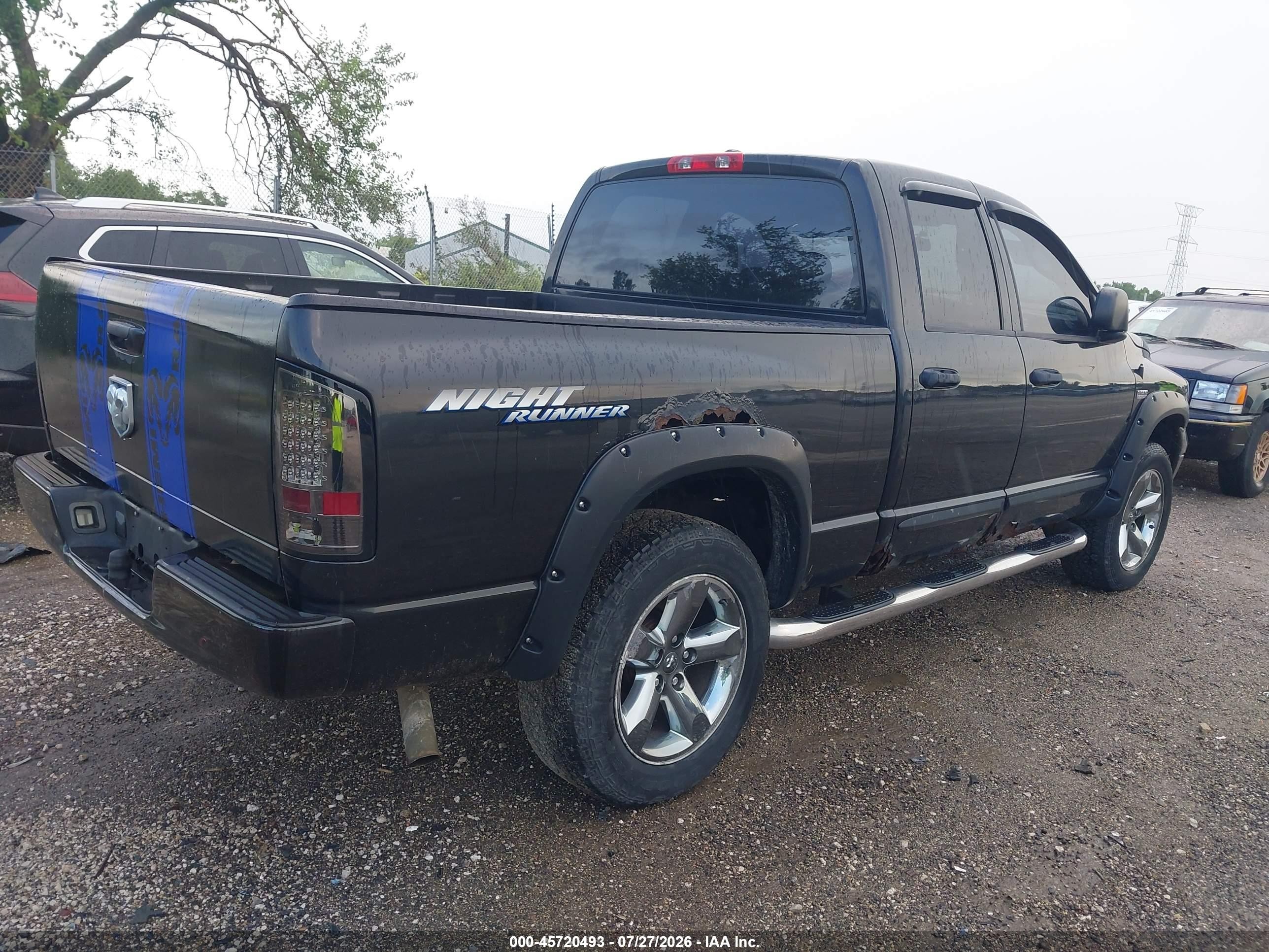 2006 Dodge Ram 1500 Slt/trx4 Off Road/sport Черный vin: 1D7HU18266J211036