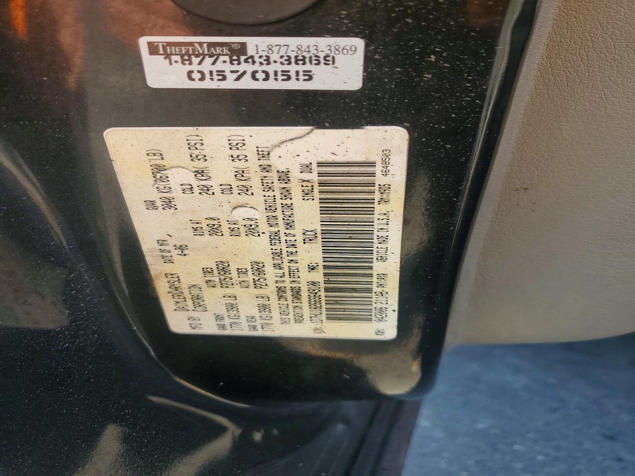 2006 Dodge Ram 1500 St Green vin: 1D7HU18266S649100