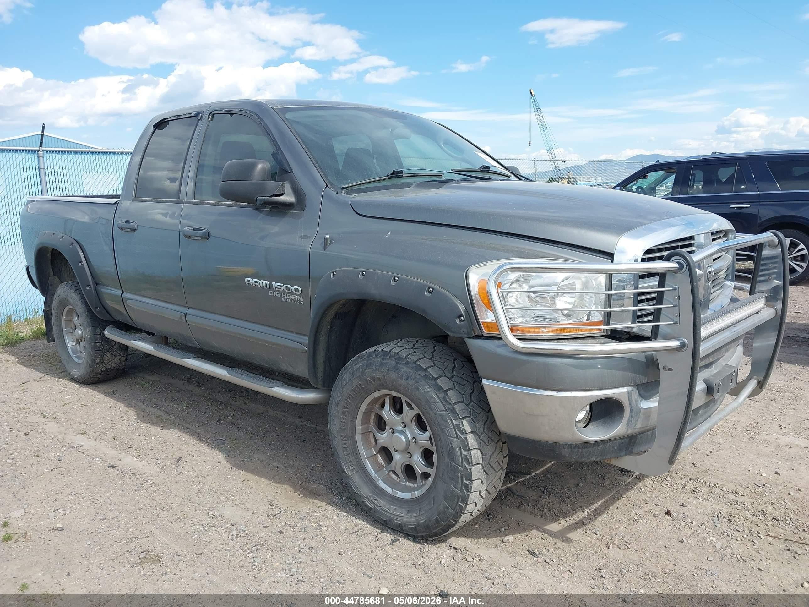 2006 Dodge Ram 1500 Slt/trx4 Off Road/sport Gray vin: 1D7HU18266S682131