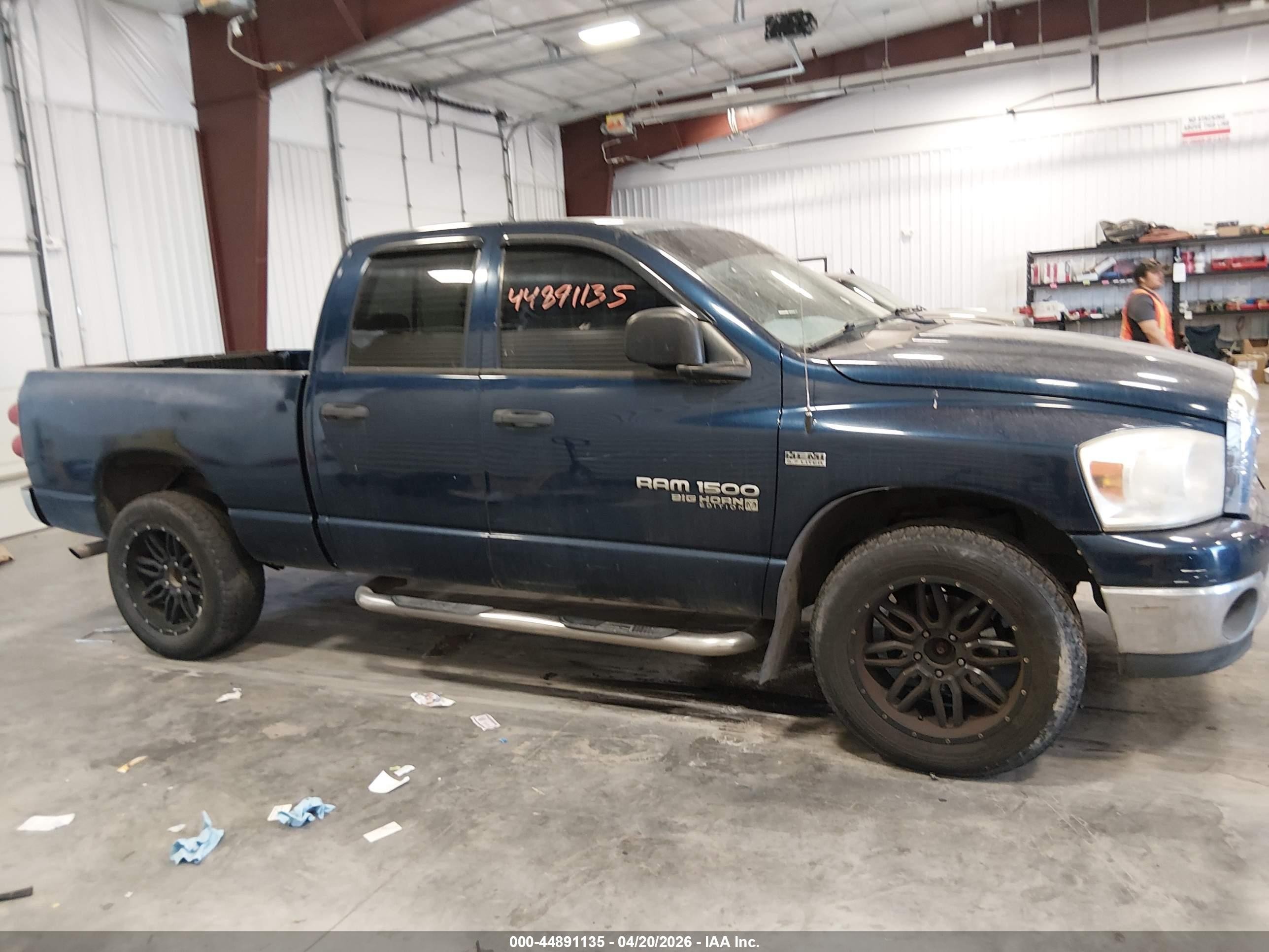 2007 Dodge Ram 1500 Slt/trx4 Off Road/sport Синий vin: 1D7HU18267J589147