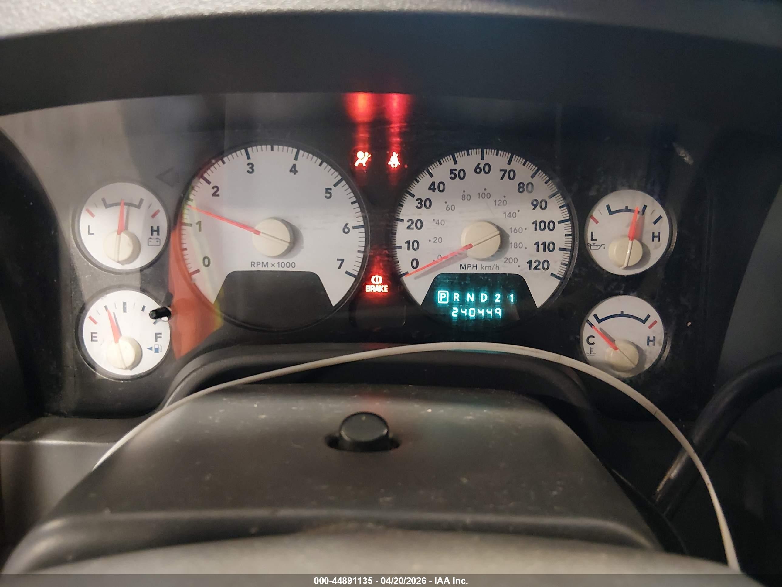 2007 Dodge Ram 1500 Slt/trx4 Off Road/sport Синий vin: 1D7HU18267J589147