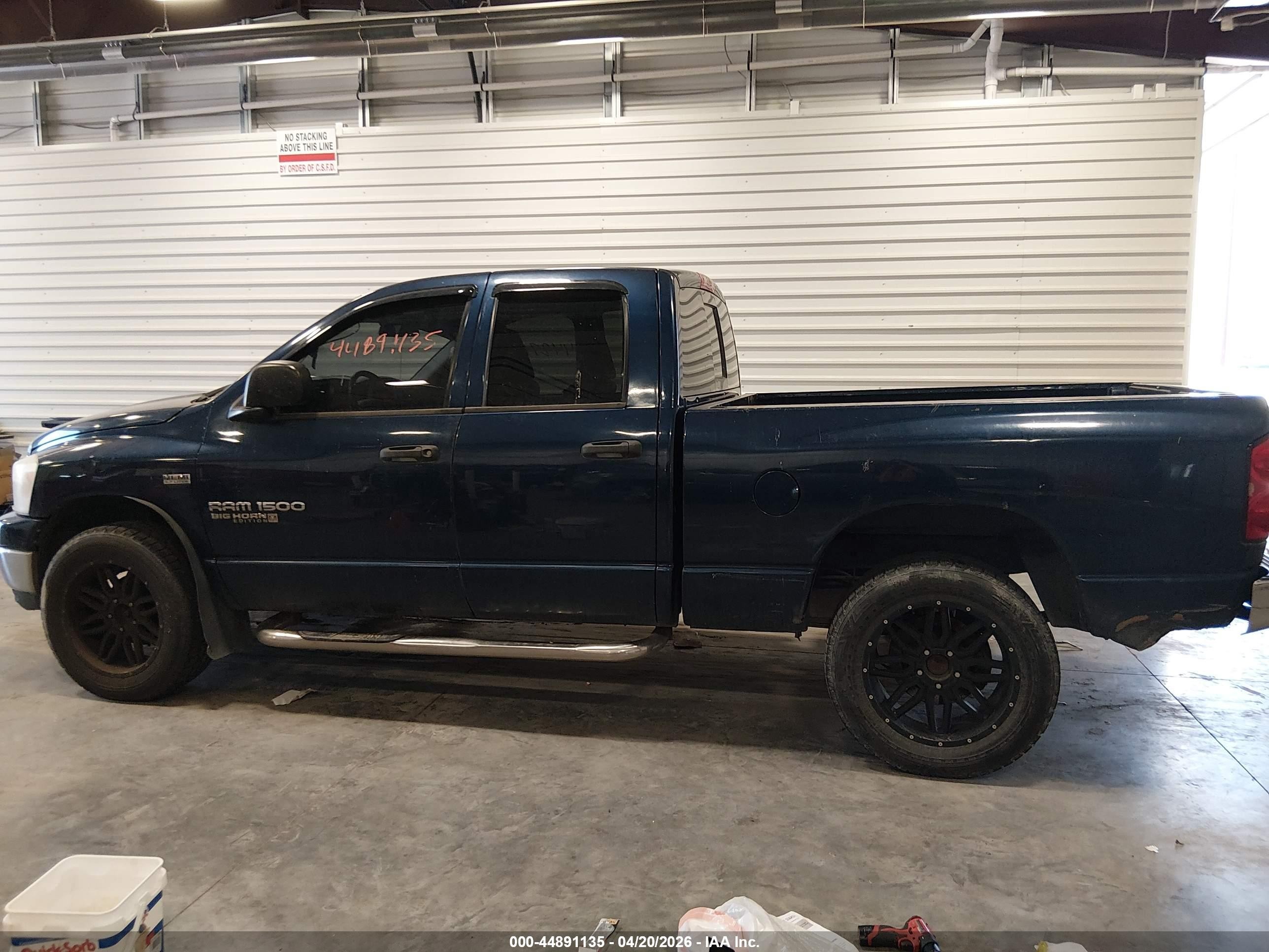 2007 Dodge Ram 1500 Slt/trx4 Off Road/sport Синий vin: 1D7HU18267J589147