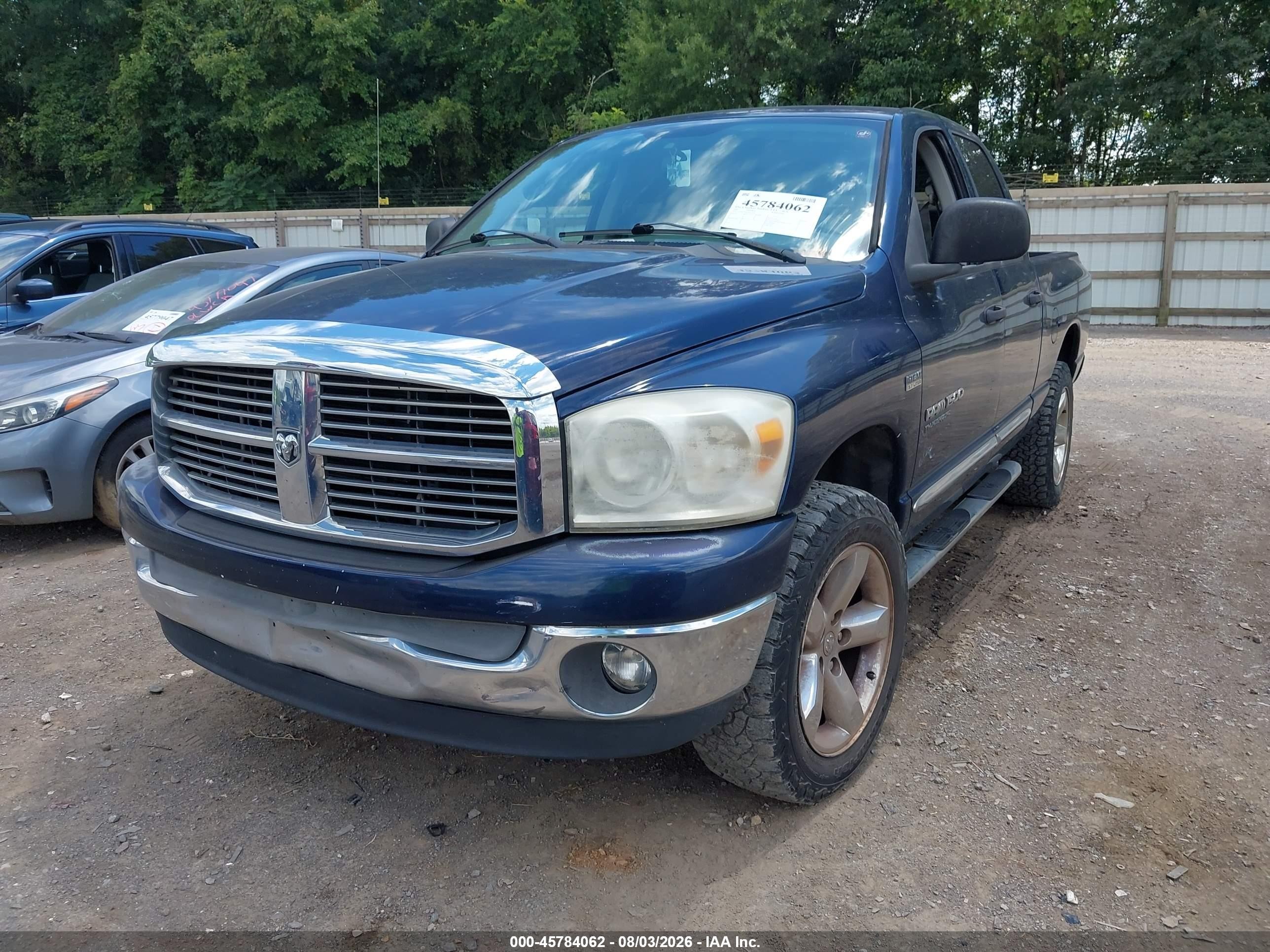 2007 Dodge Ram 1500 St/slt Blue vin: 1D7HU18267S122529