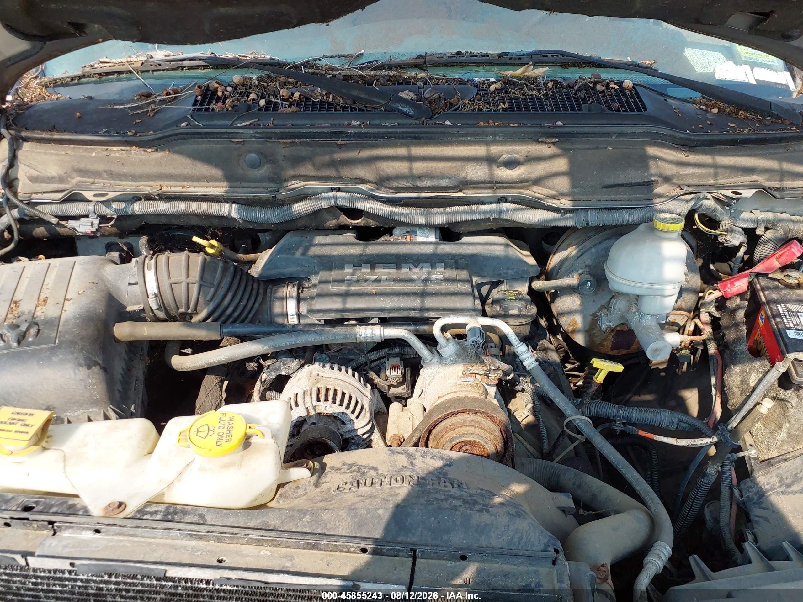 2007 Dodge Ram 1500 Laramie Серебряный vin: 1D7HU18267S140576