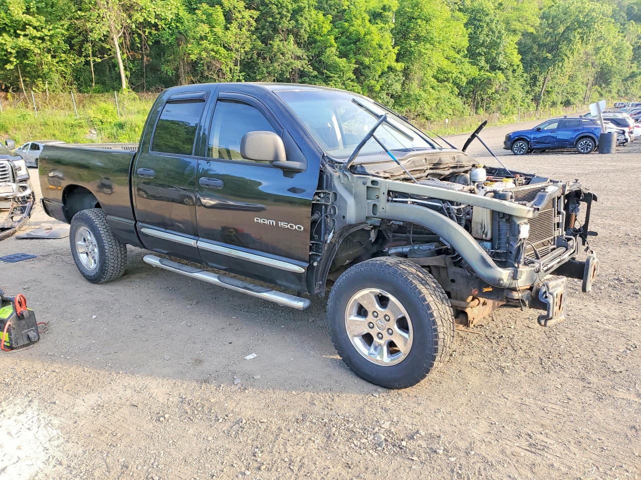 2007 Dodge Ram 1500 St Black vin: 1D7HU18267S141226