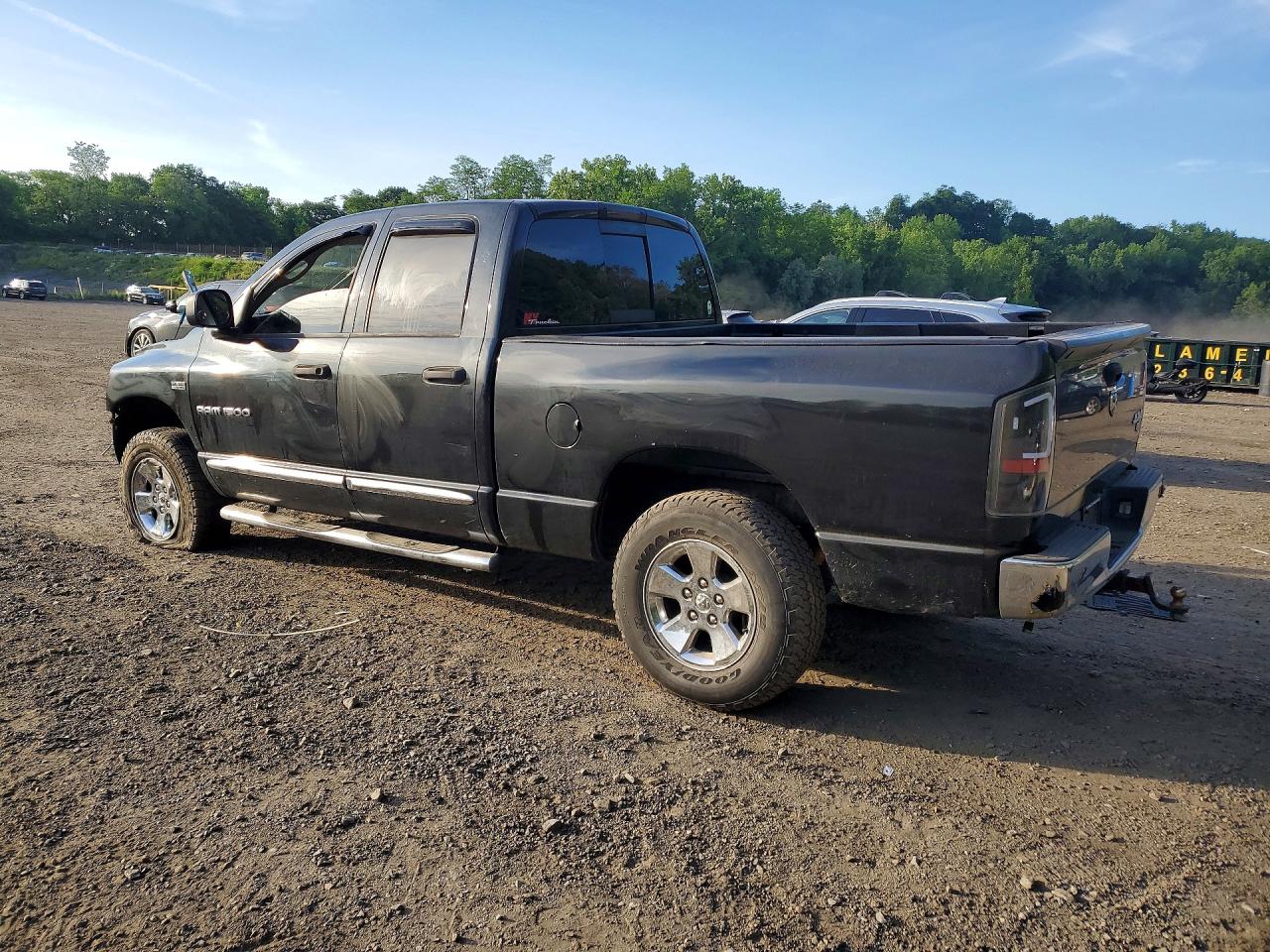 2007 Dodge Ram 1500 St Black vin: 1D7HU18267S141226