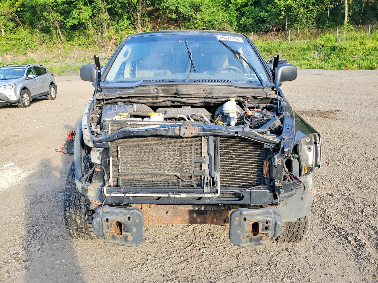 2007 Dodge Ram 1500 St Black vin: 1D7HU18267S141226