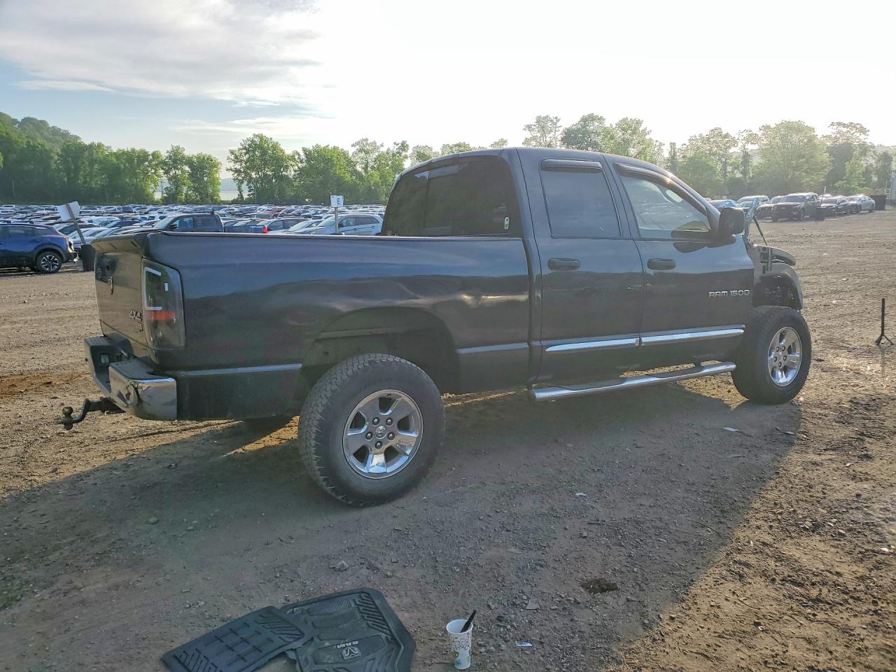 2007 Dodge Ram 1500 St Black vin: 1D7HU18267S141226