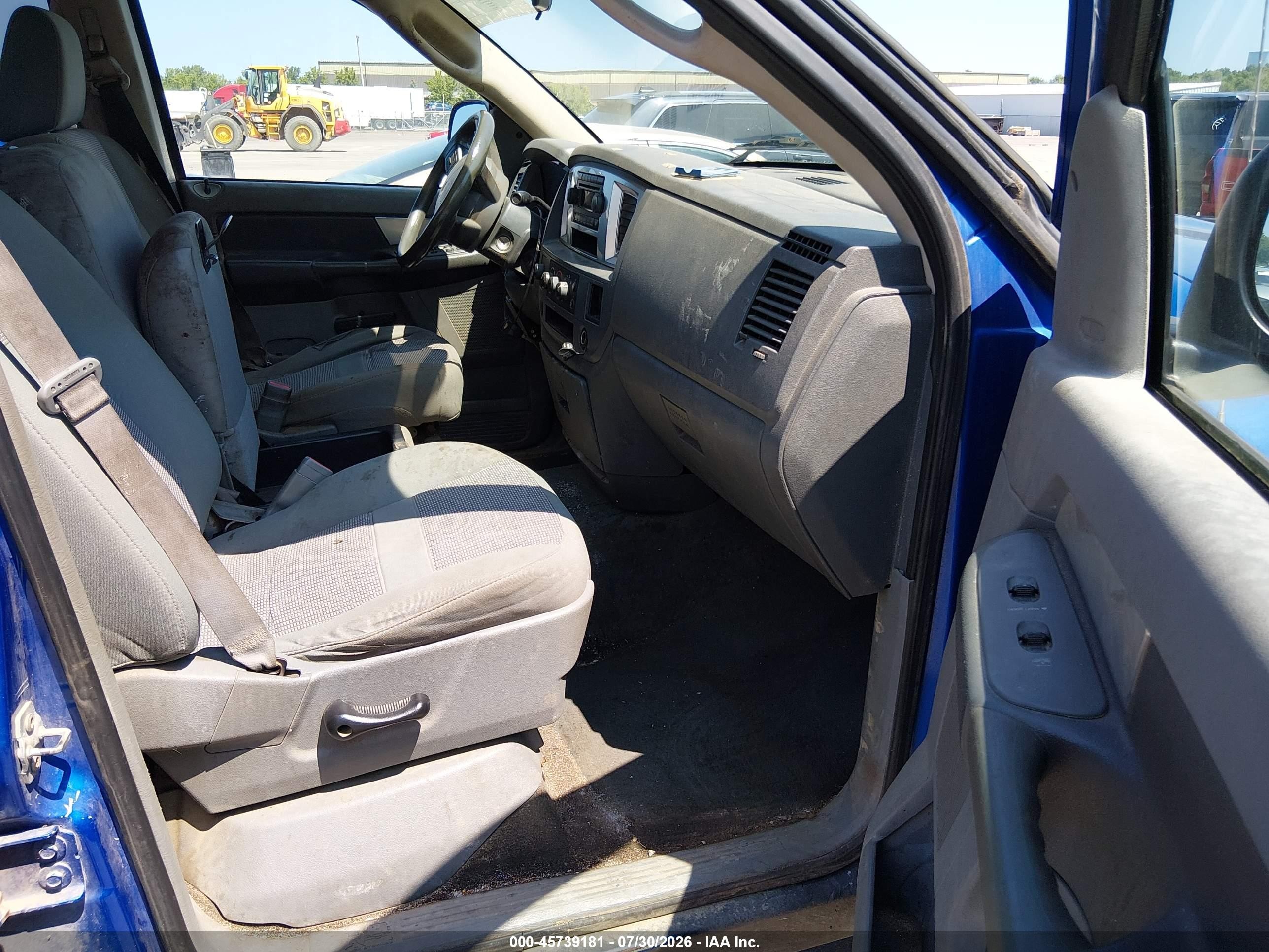 2007 Dodge Ram 1500 St/slt Blue vin: 1D7HU18267S183654