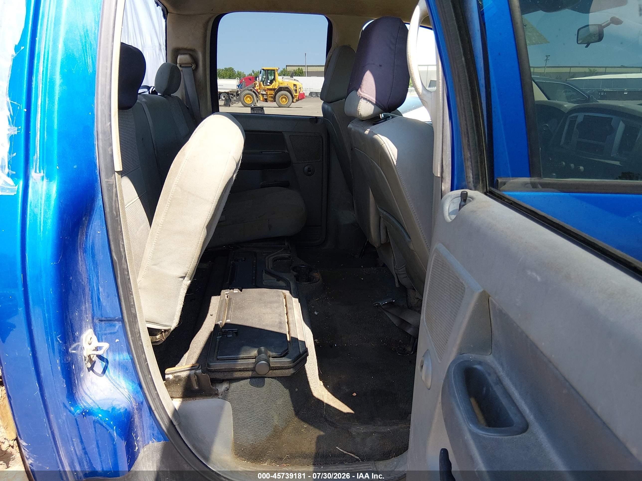 2007 Dodge Ram 1500 St/slt Blue vin: 1D7HU18267S183654
