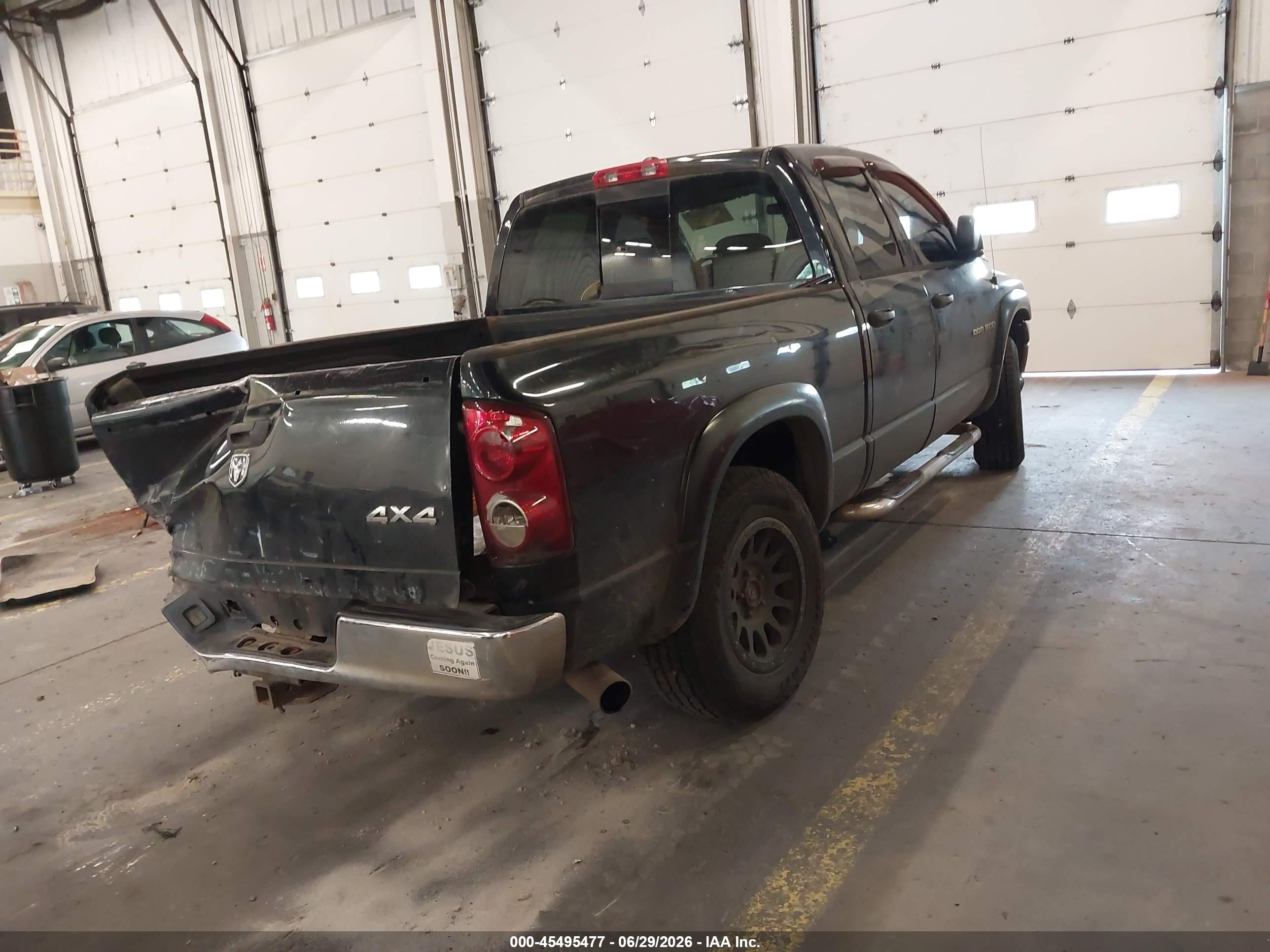 2007 Dodge Ram 1500 Slt/trx4 Off Road/sport Black vin: 1D7HU18267S187350