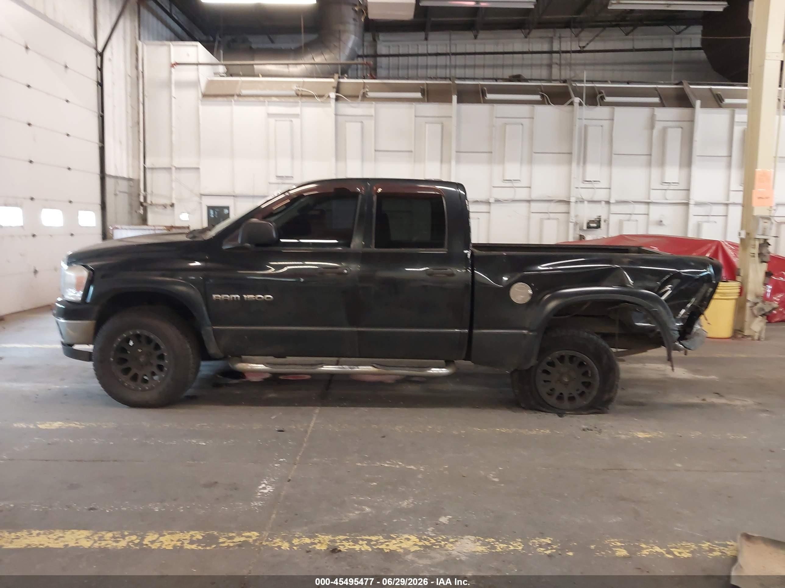 2007 Dodge Ram 1500 Slt/trx4 Off Road/sport Black vin: 1D7HU18267S187350