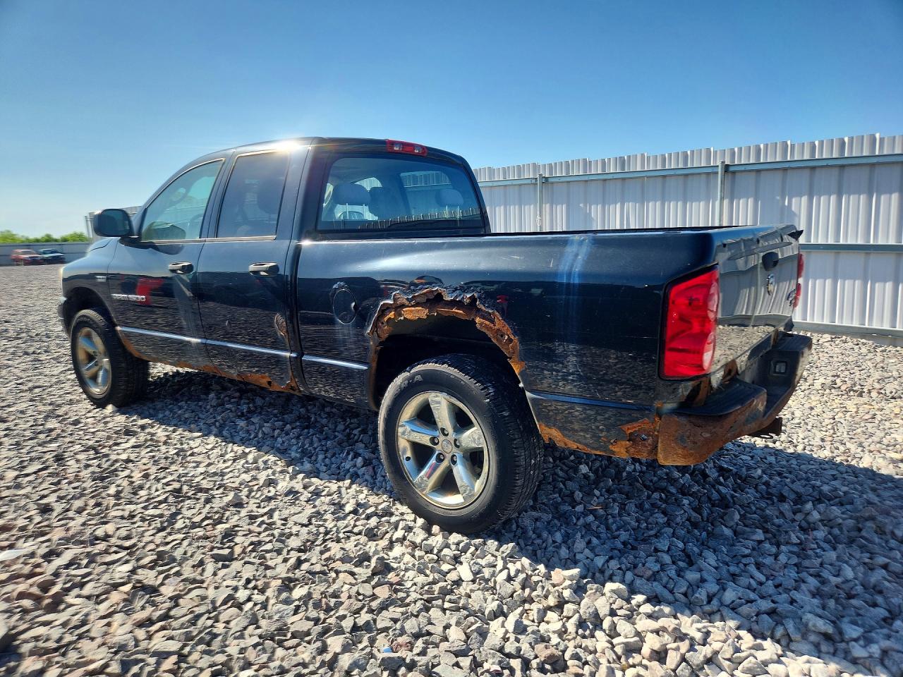 2007 Dodge Ram 1500 St Черный vin: 1D7HU18267S223442