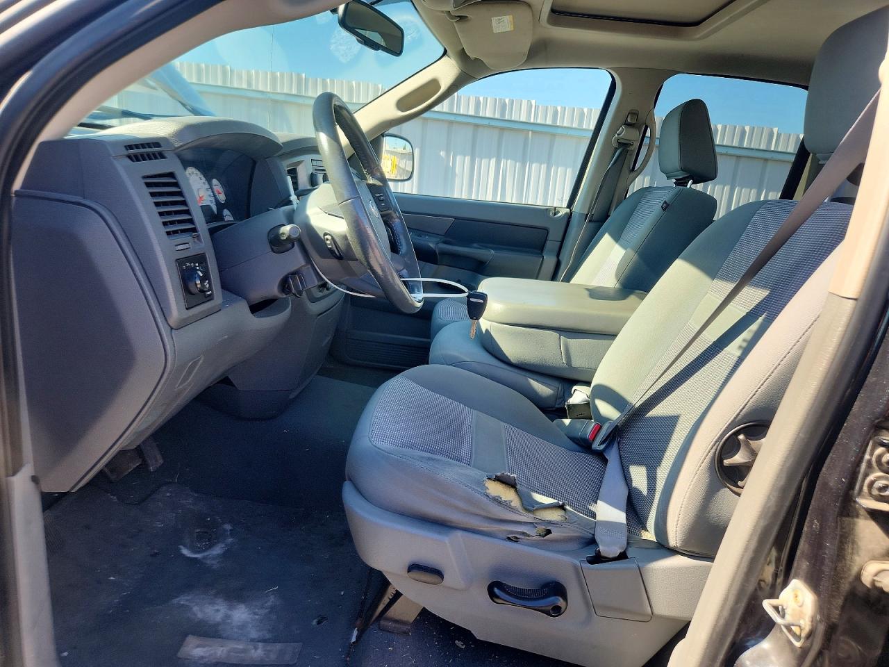 2007 Dodge Ram 1500 St Черный vin: 1D7HU18267S223442