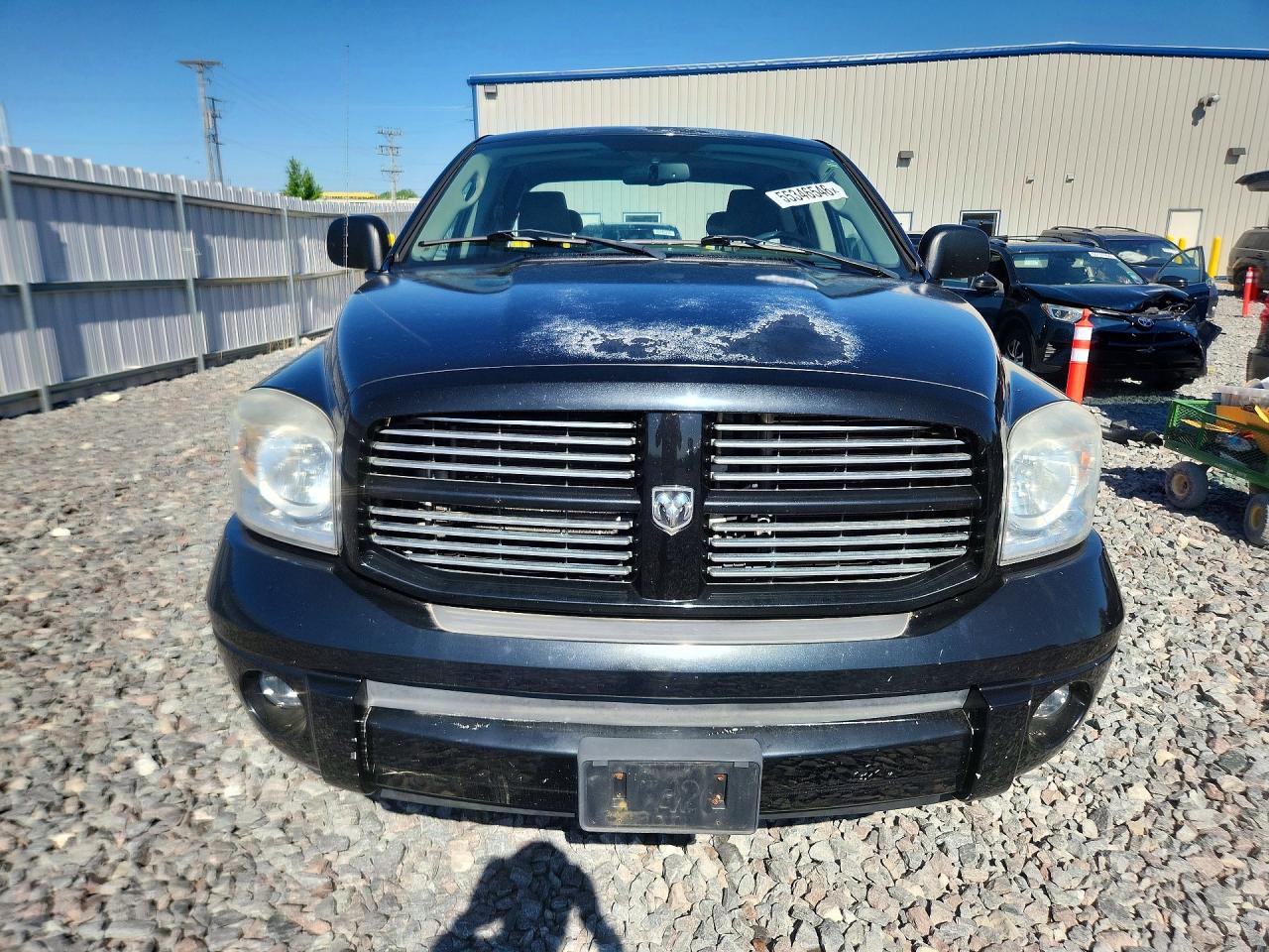 2007 Dodge Ram 1500 St Черный vin: 1D7HU18267S223442