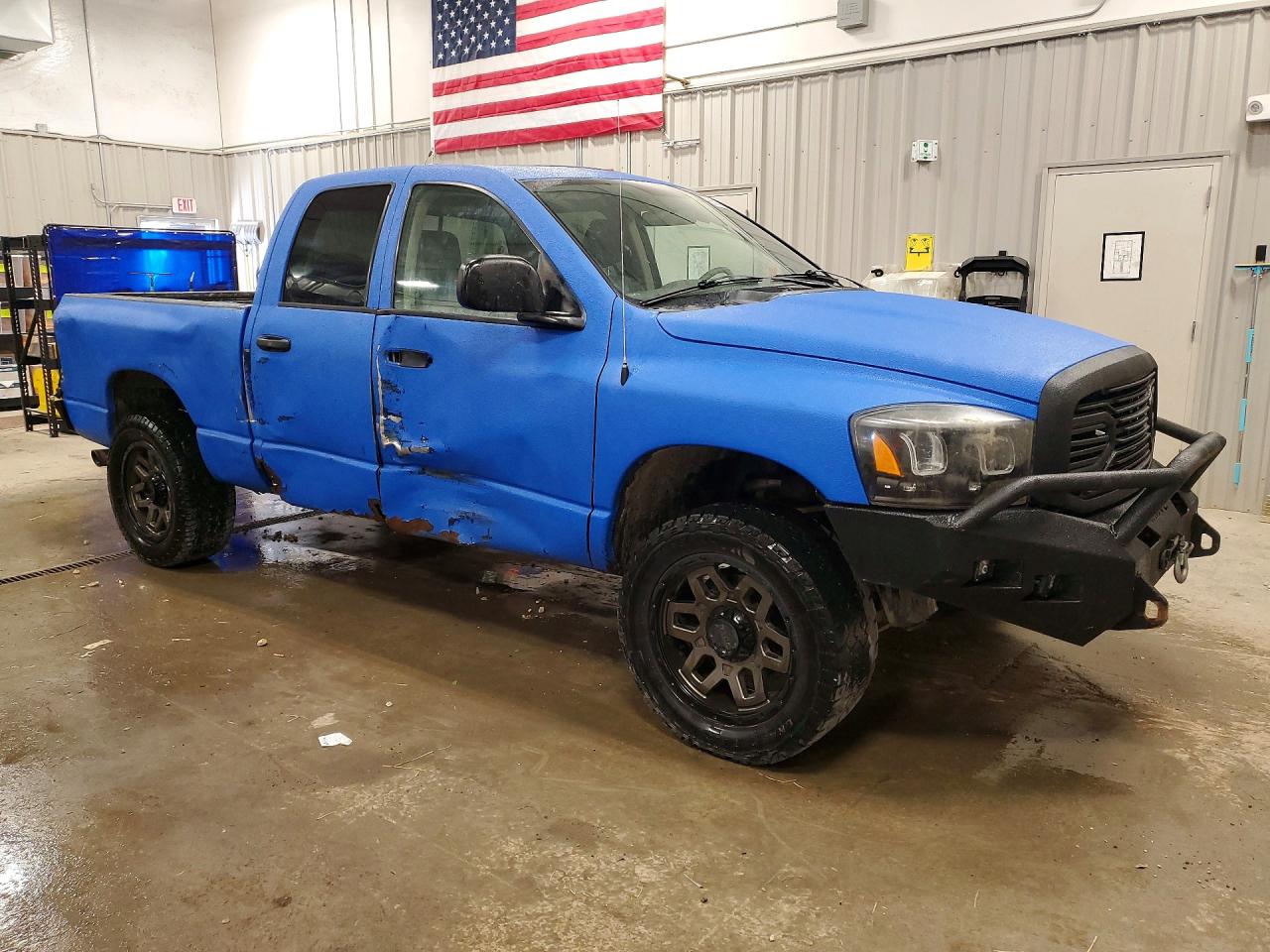 2007 Dodge Ram 1500 St Blue vin: 1D7HU18267S227068