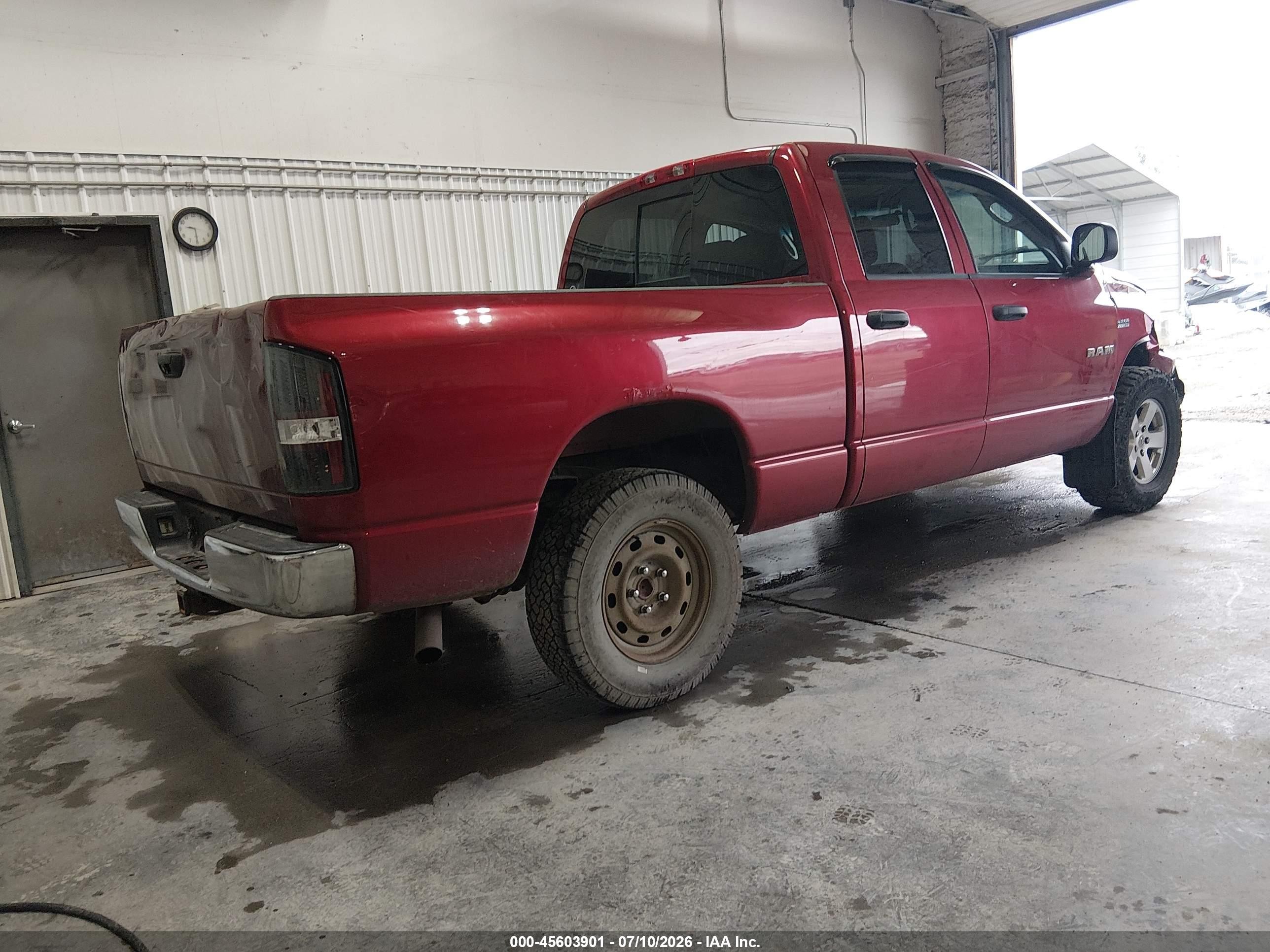 2008 Dodge Ram 1500 Slt Red vin: 1D7HU18268J138513