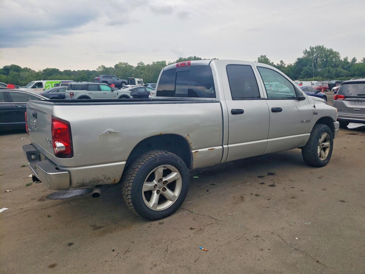 2008 Dodge Ram 1500 St Silver vin: 1D7HU18268S607688