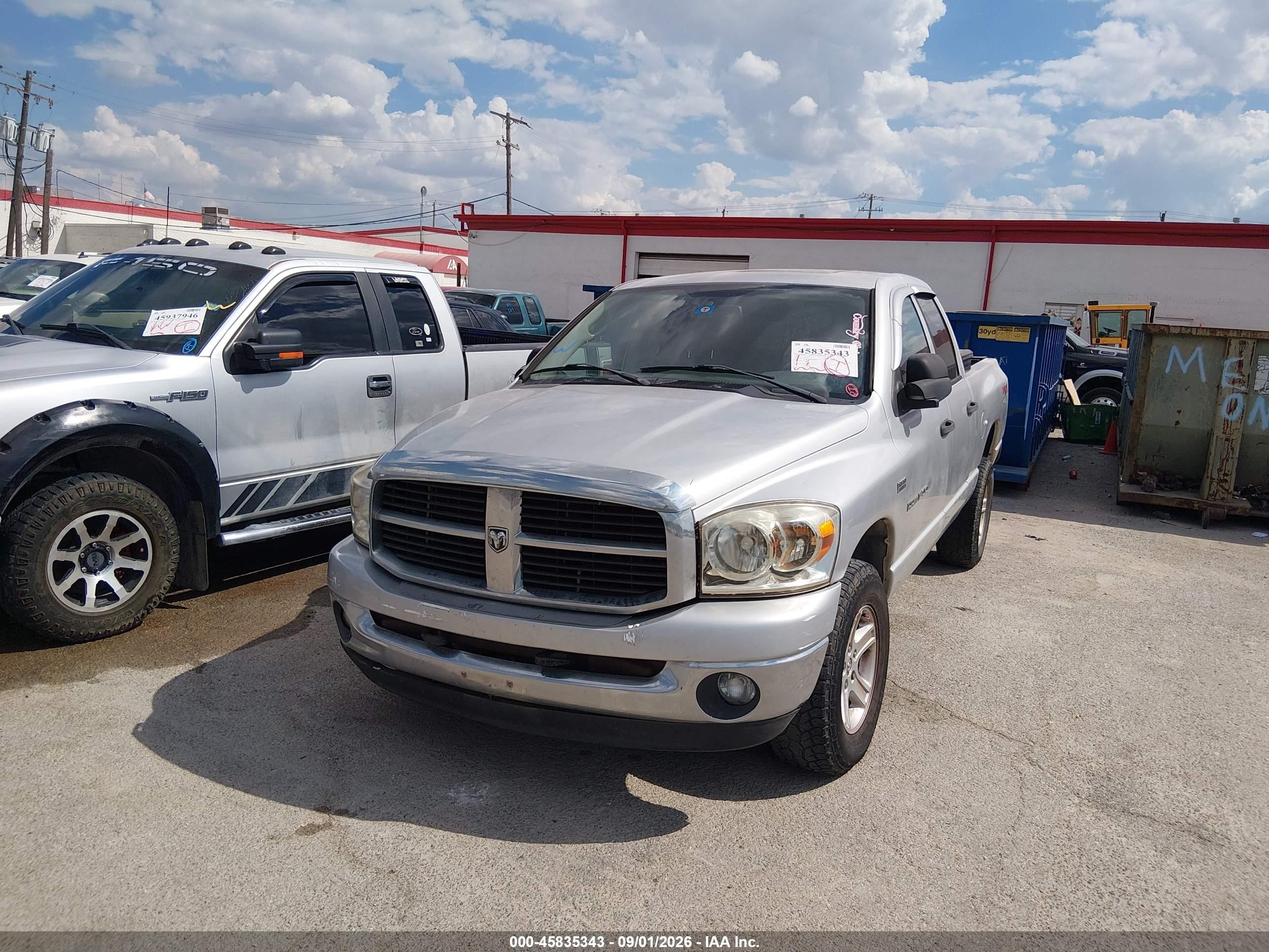 2006 Dodge Ram 1500 Slt/trx4 Off Road/sport Silver vin: 1D7HU18276S571670