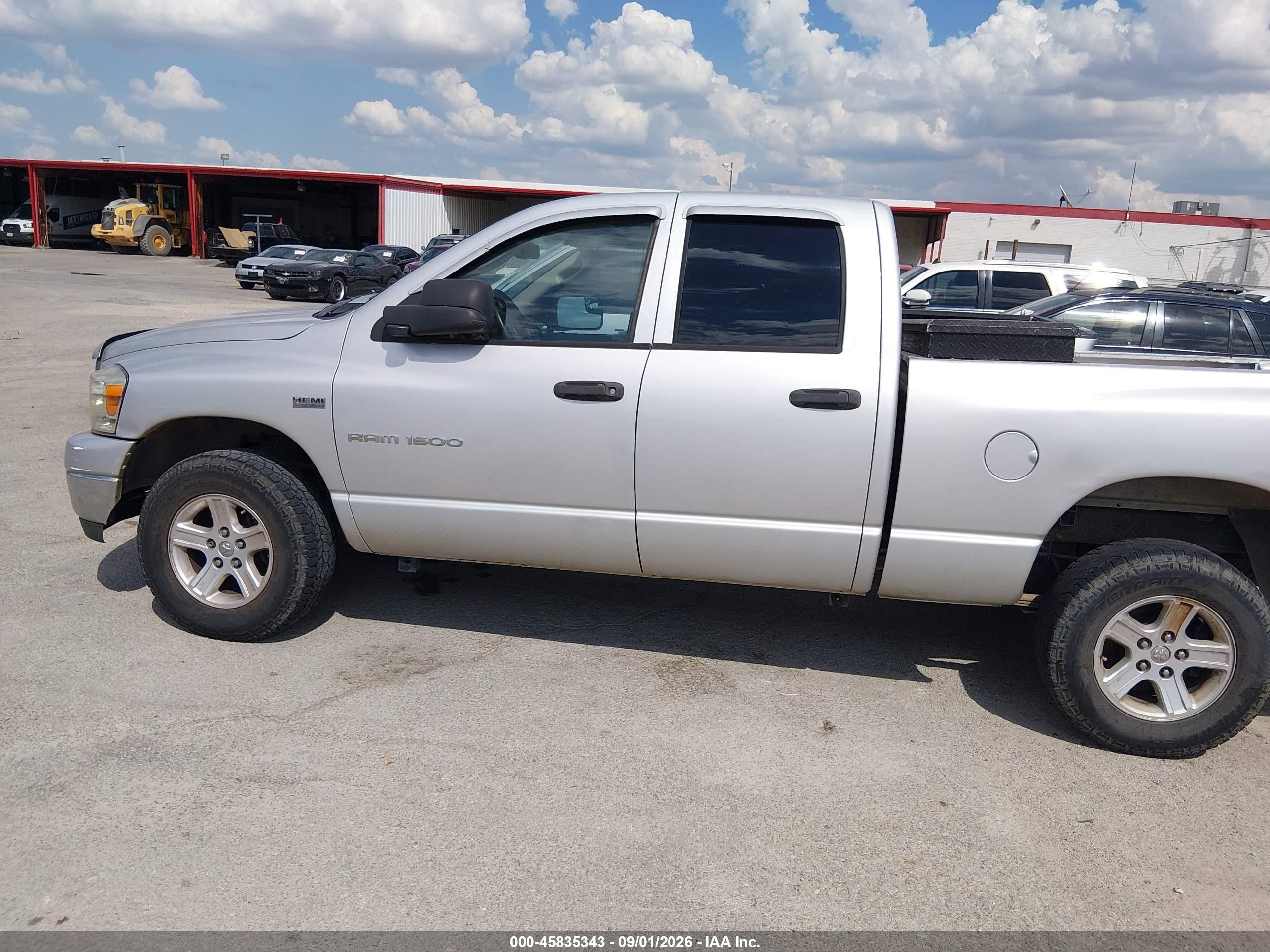 2006 Dodge Ram 1500 Slt/trx4 Off Road/sport Silver vin: 1D7HU18276S571670