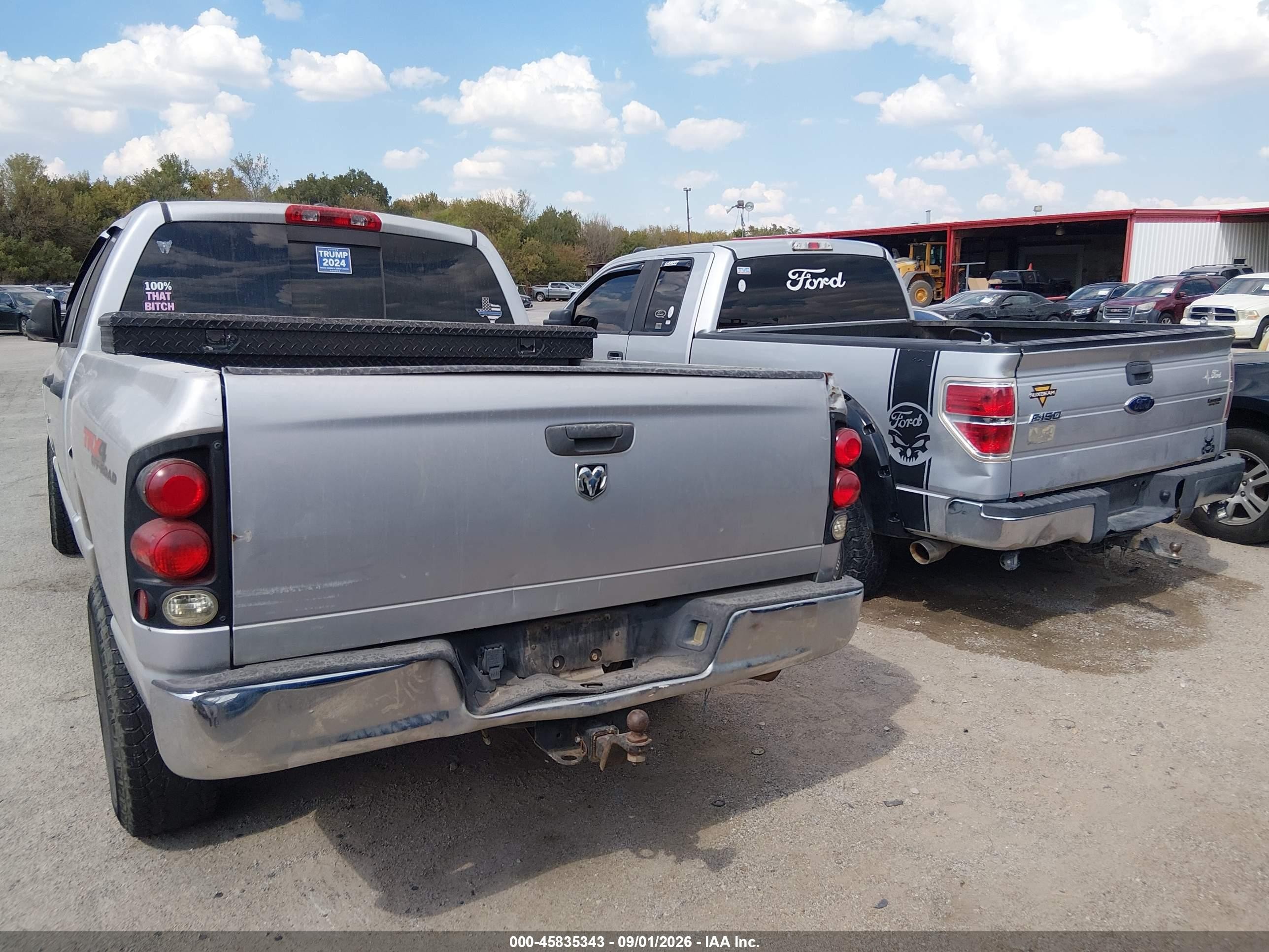 2006 Dodge Ram 1500 Slt/trx4 Off Road/sport Silver vin: 1D7HU18276S571670