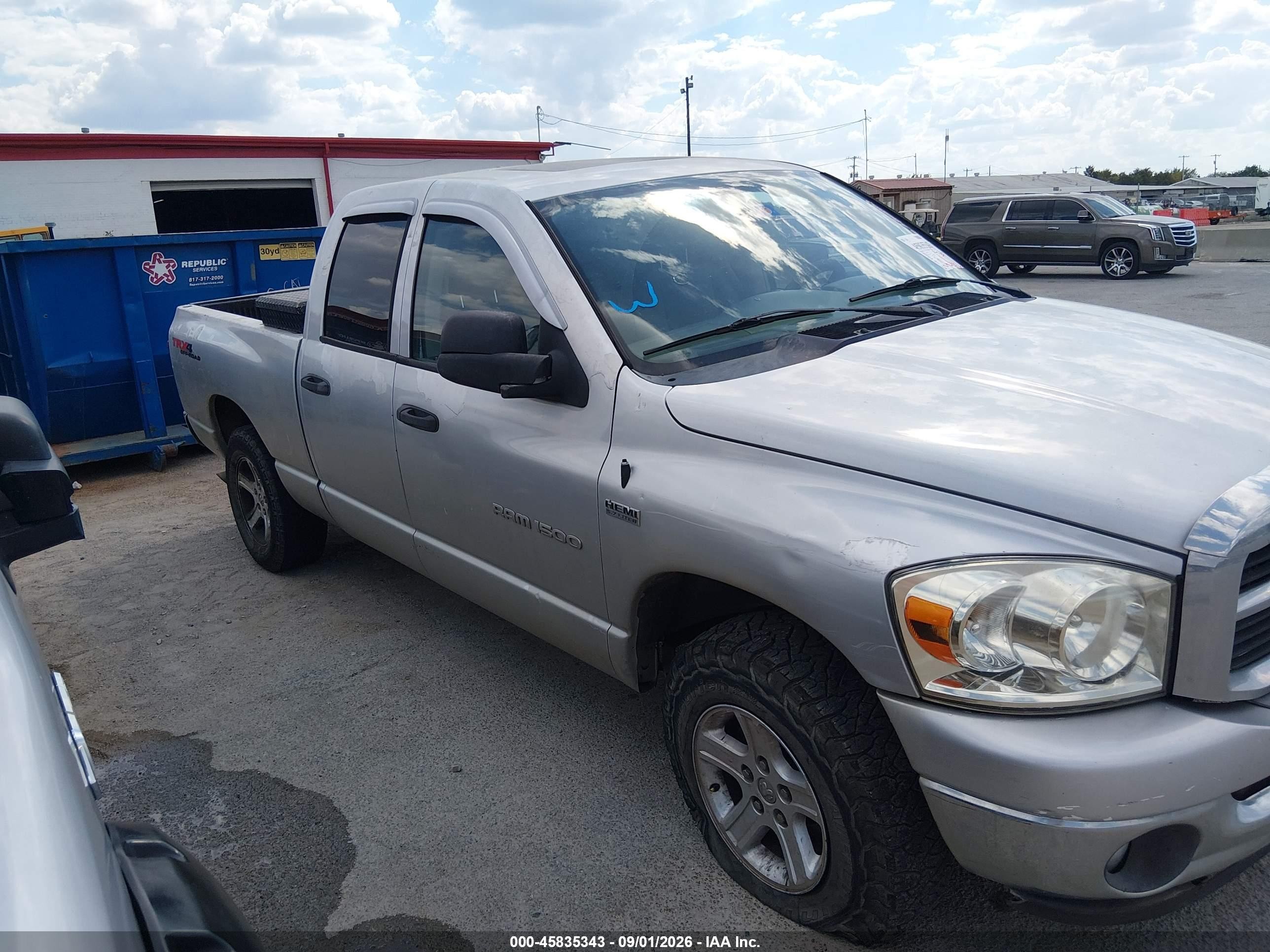 2006 Dodge Ram 1500 Slt/trx4 Off Road/sport Silver vin: 1D7HU18276S571670